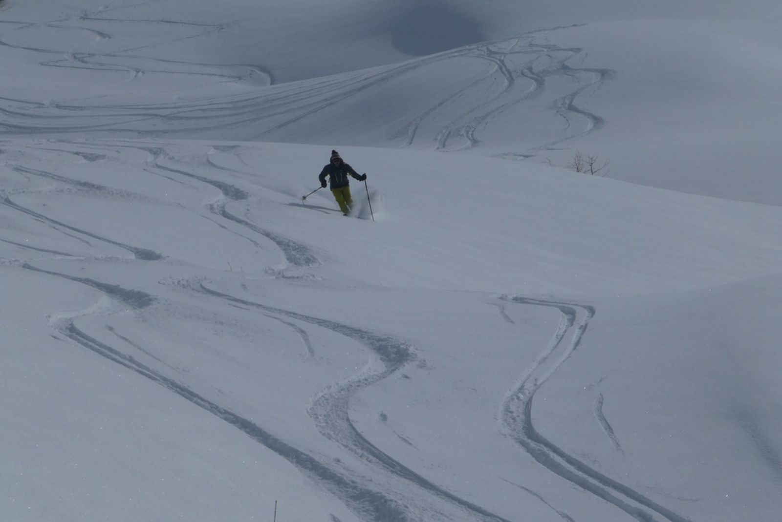 Ski randonnée Ubaye Fouillouse - Vers le Col de Mirandol - Crémeux