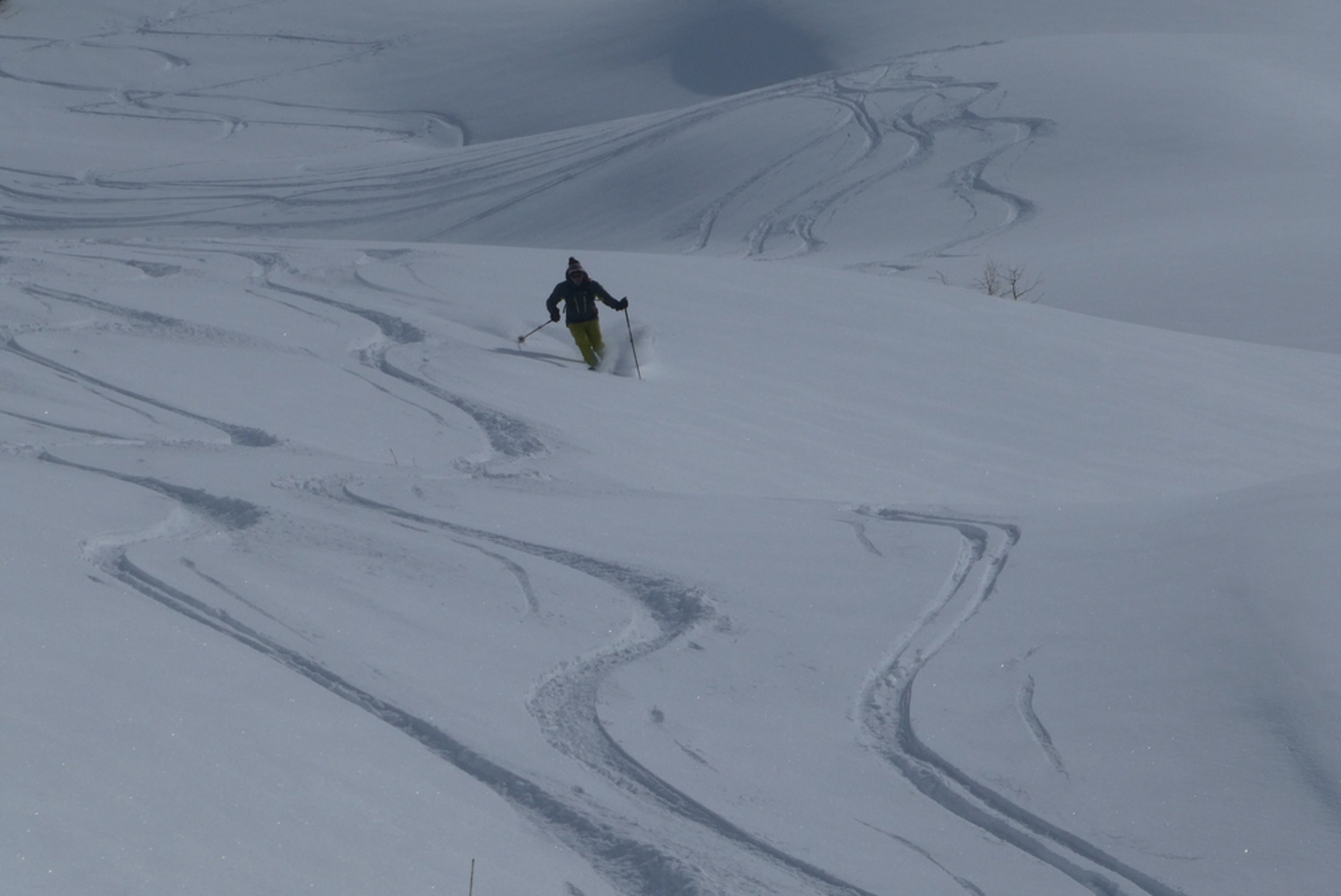 Ski randonnée Ubaye Fouillouse - Vers le Col de Mirandol - Crémeux