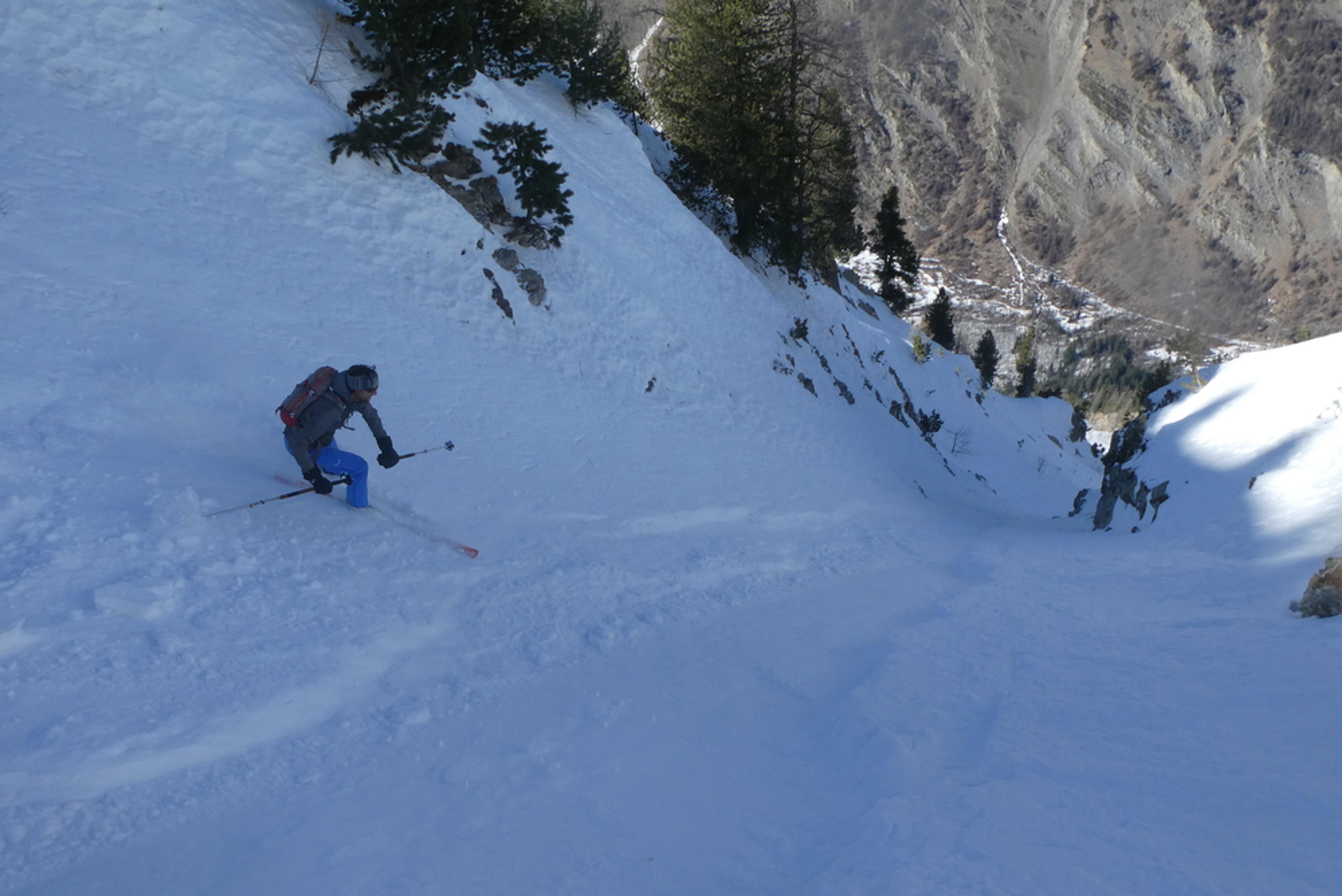 Torrent de l'Alpet - Le couloir