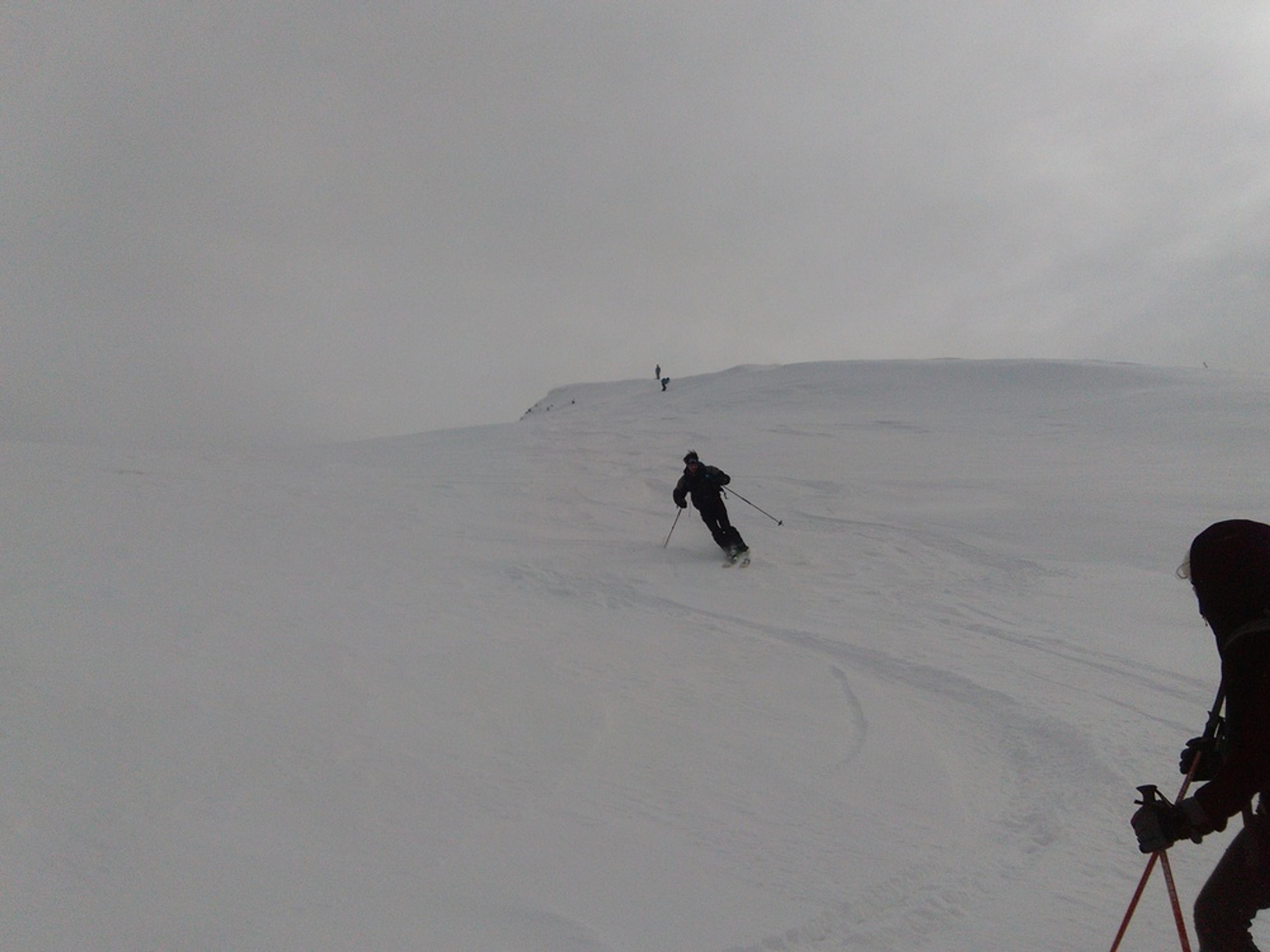 Descente du Pic Traversier