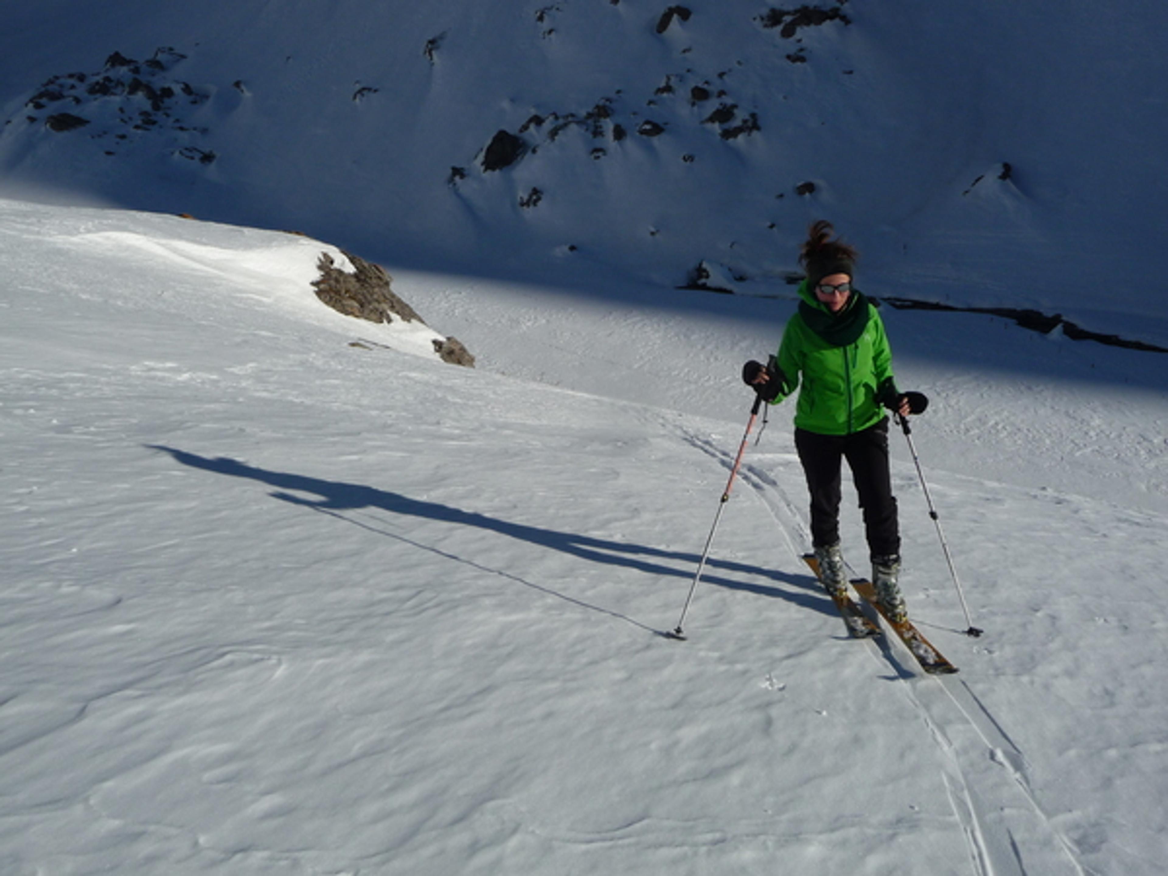 Col de Roche Robert - Sortie du petit raidillounet