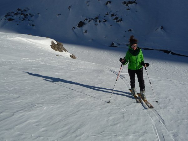 Col de Roche Robert - Sortie du petit raidillounet