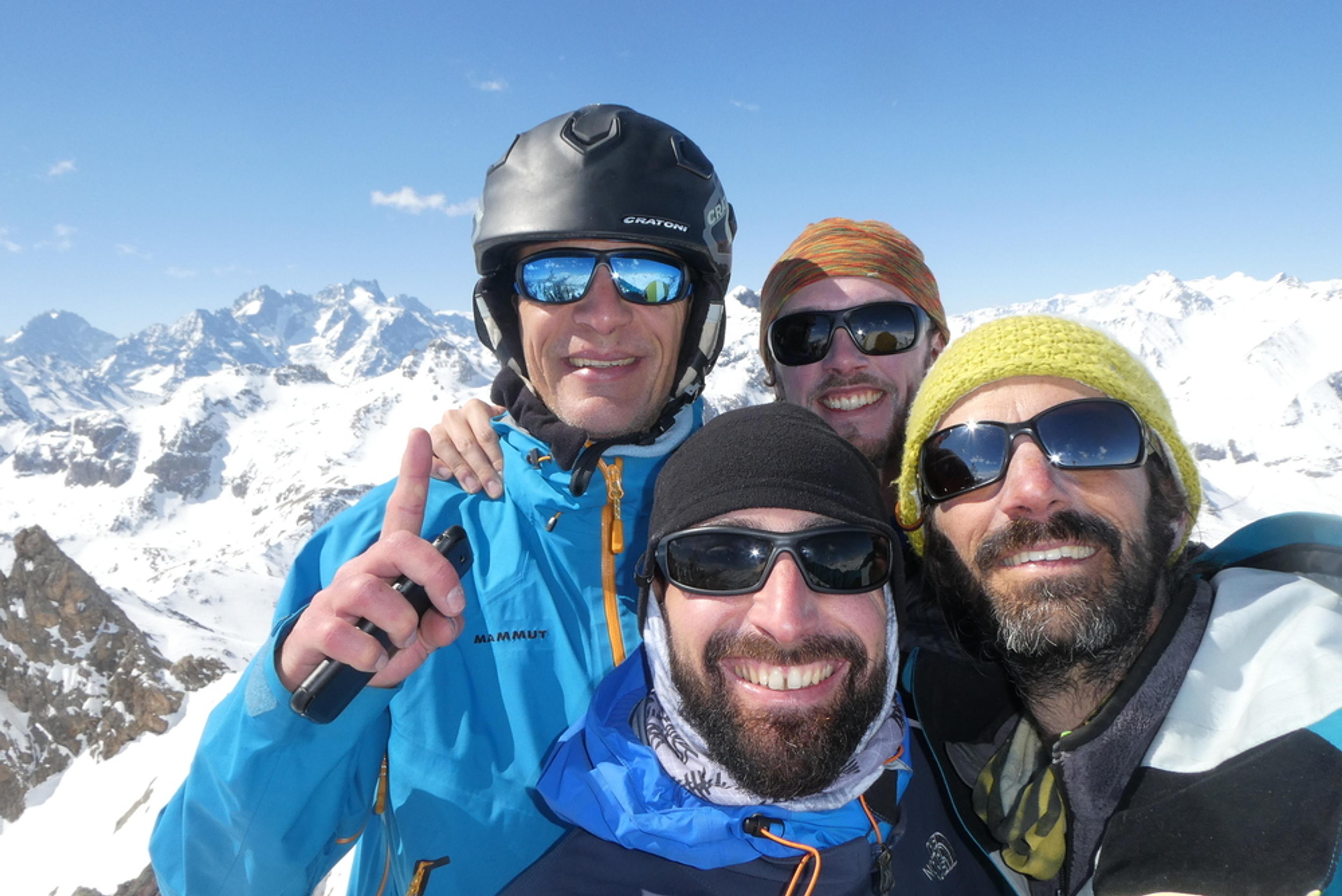 Raid ski randonnée Cerces - L'équipe