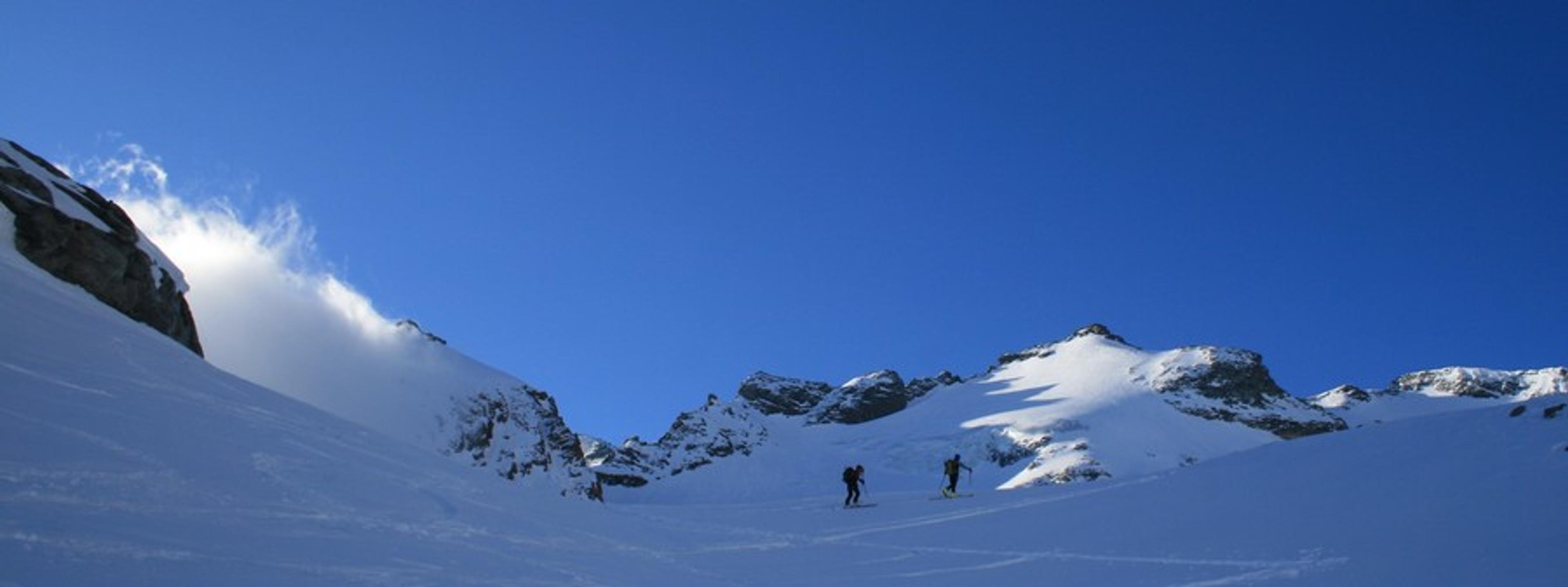 Raid ski Haute Maurienne - Lumières sur la Ciamarella