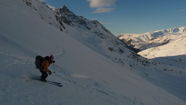 Ski au Pic W de Combeynot