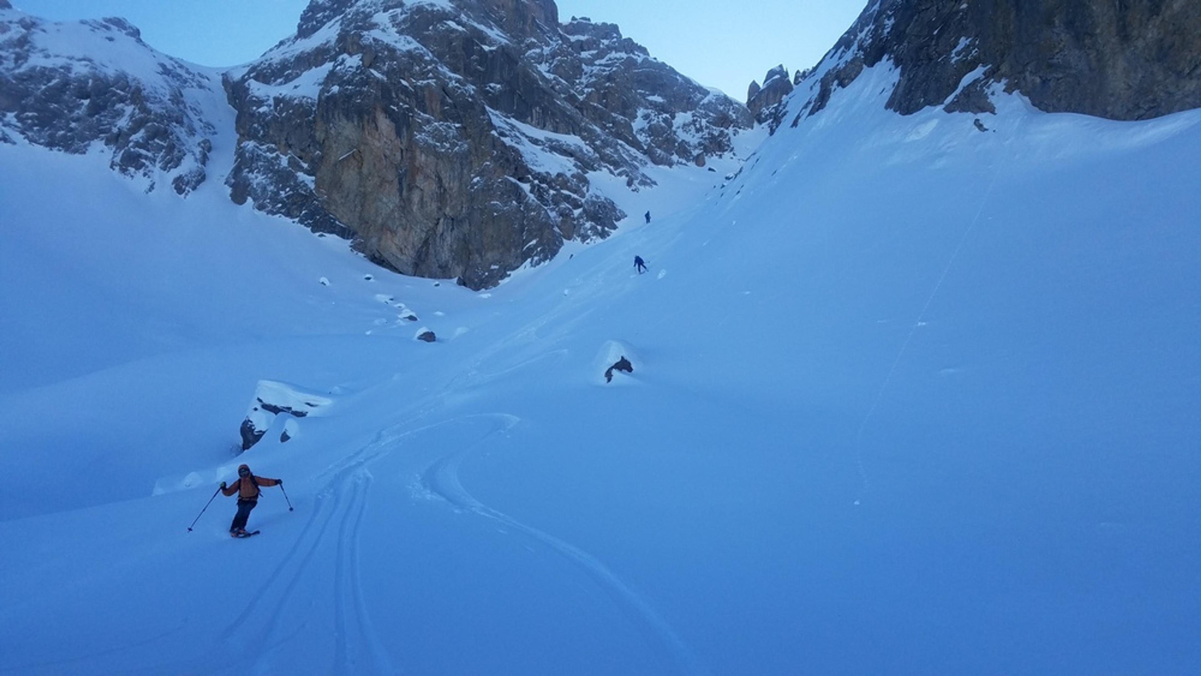 Stage freerando – Serre Chevalier – Traversée Montbrison – Du sucre, surprise totale cette neige!