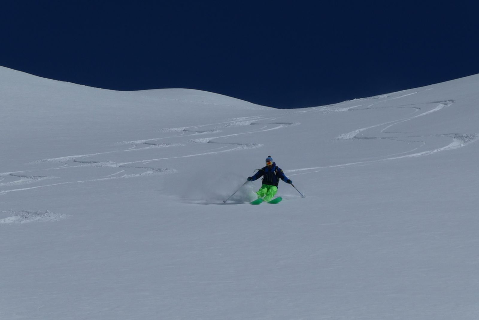 Couloir nord Rocher Blanc - Ptit run en sud, geoffrey