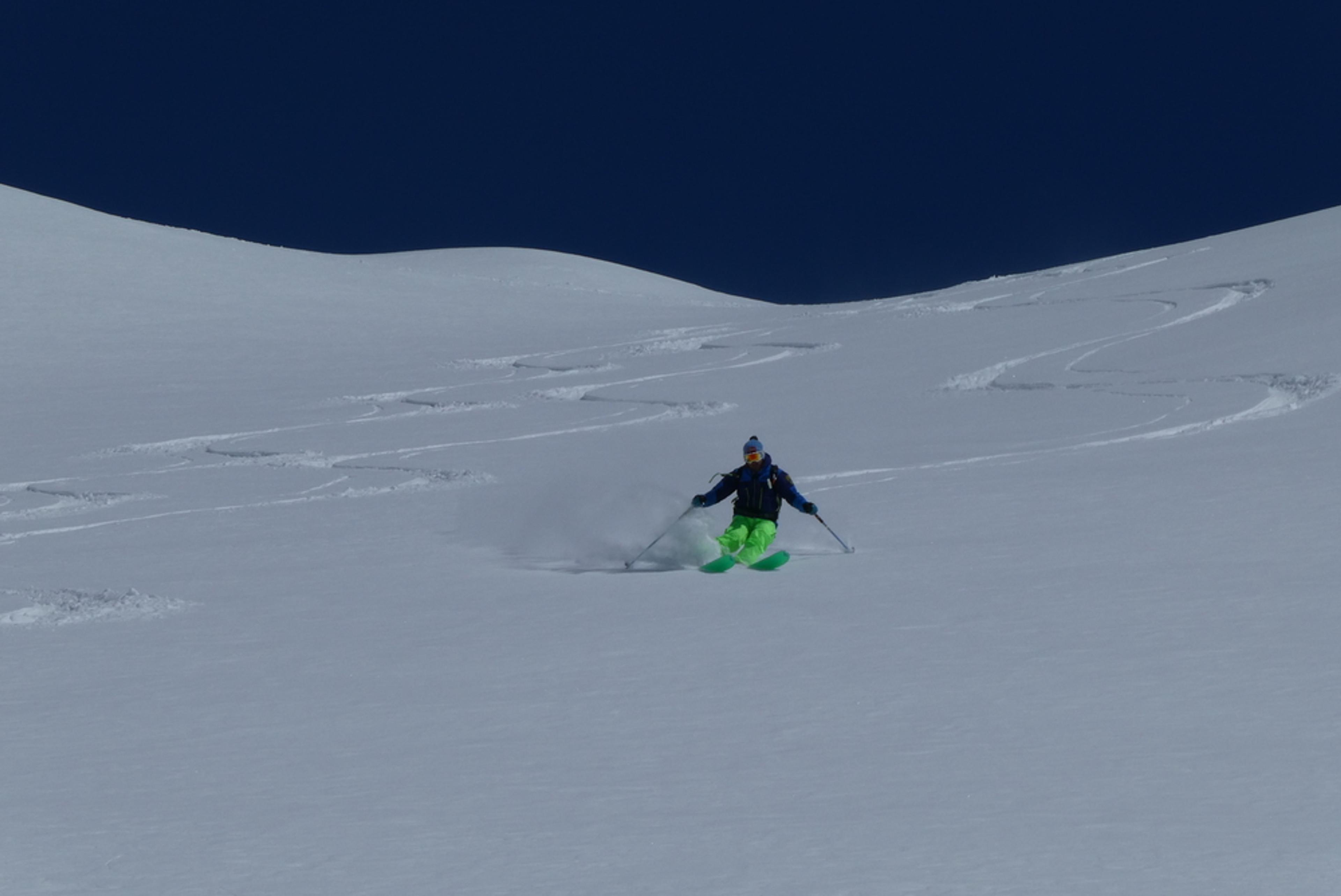 Couloir nord Rocher Blanc - Ptit run en sud, geoffrey