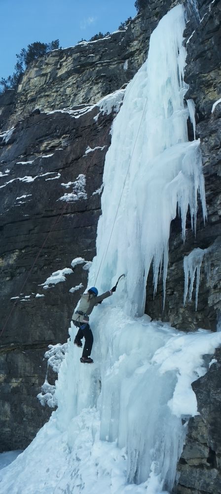 Stage initiation cascade de glace