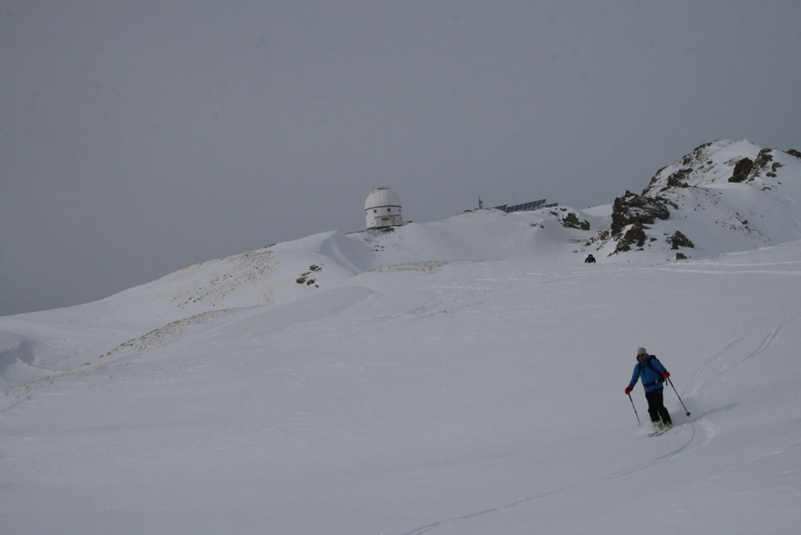 On a skié sur la lune