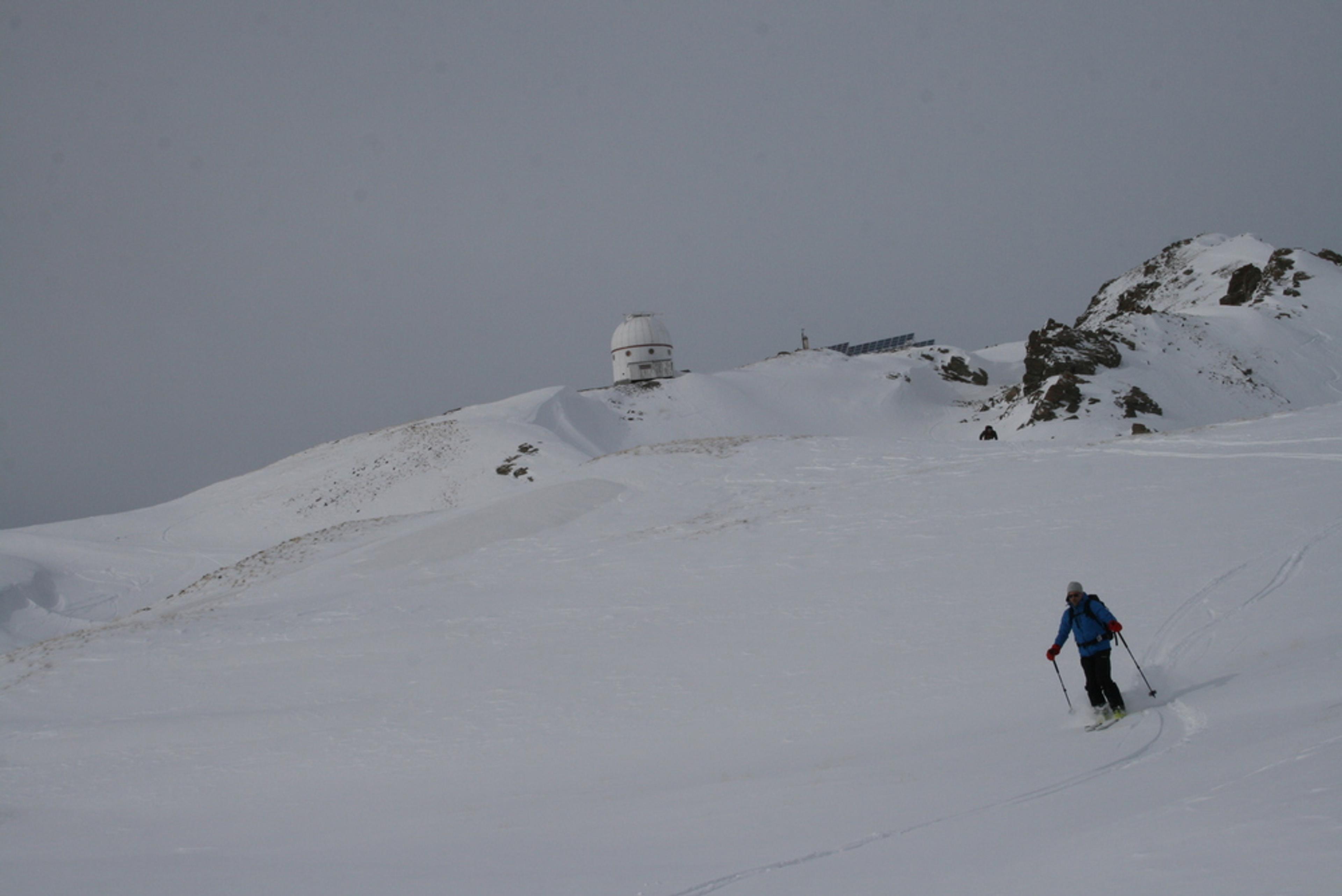 On a skié sur la lune
