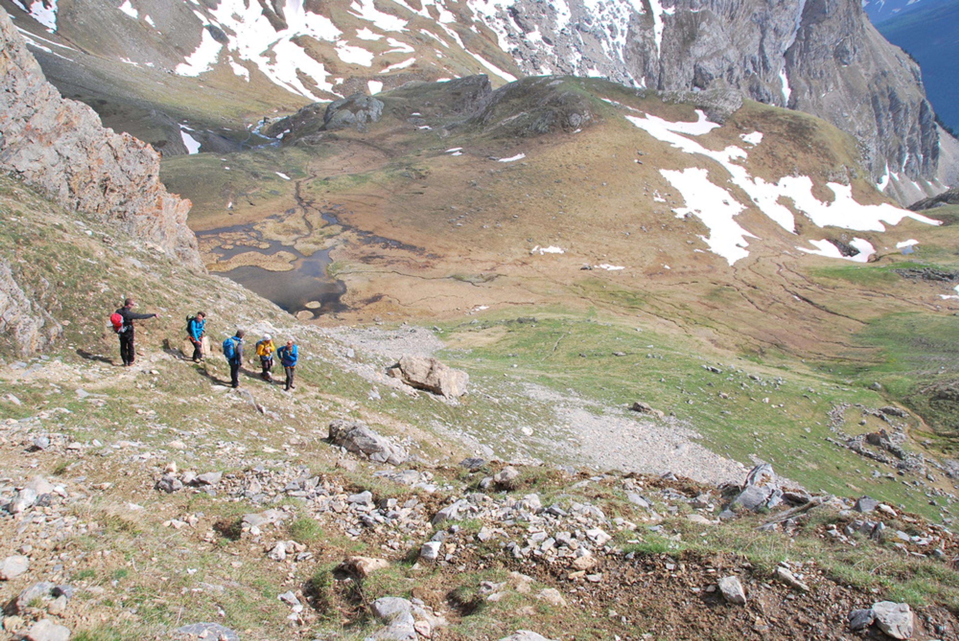 Arête de la Bruyère - Descente tranquille