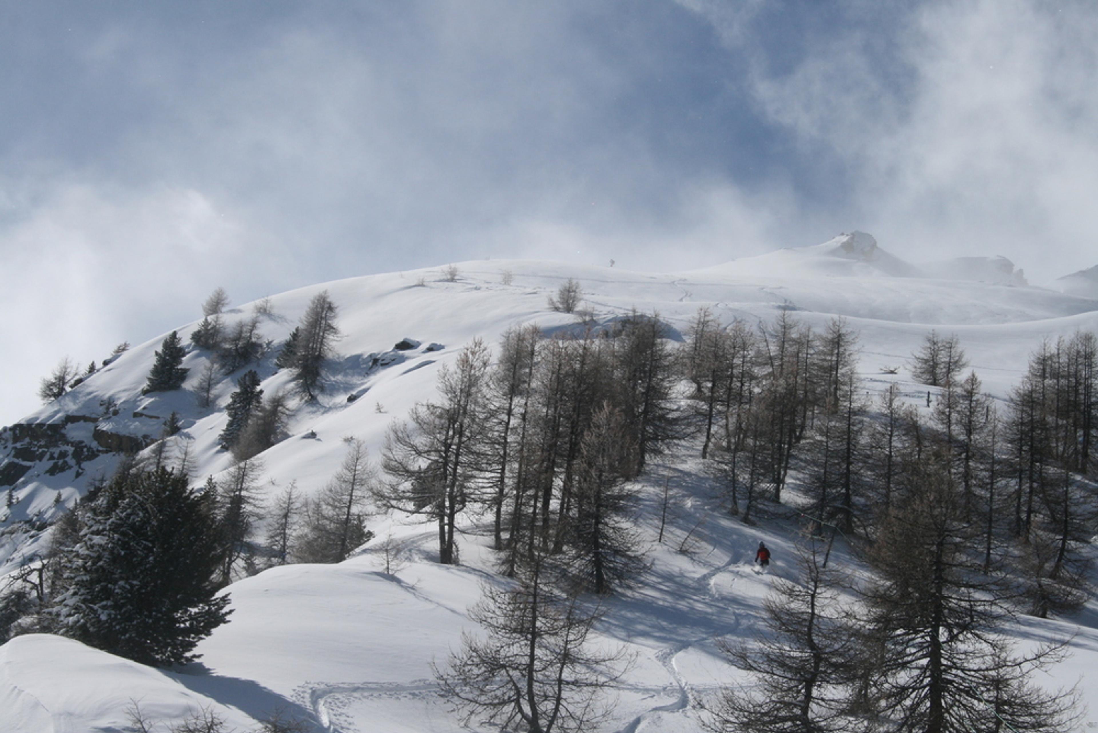 Ski de rando - Crête de la Seyte - Première partie pas dégueulasse