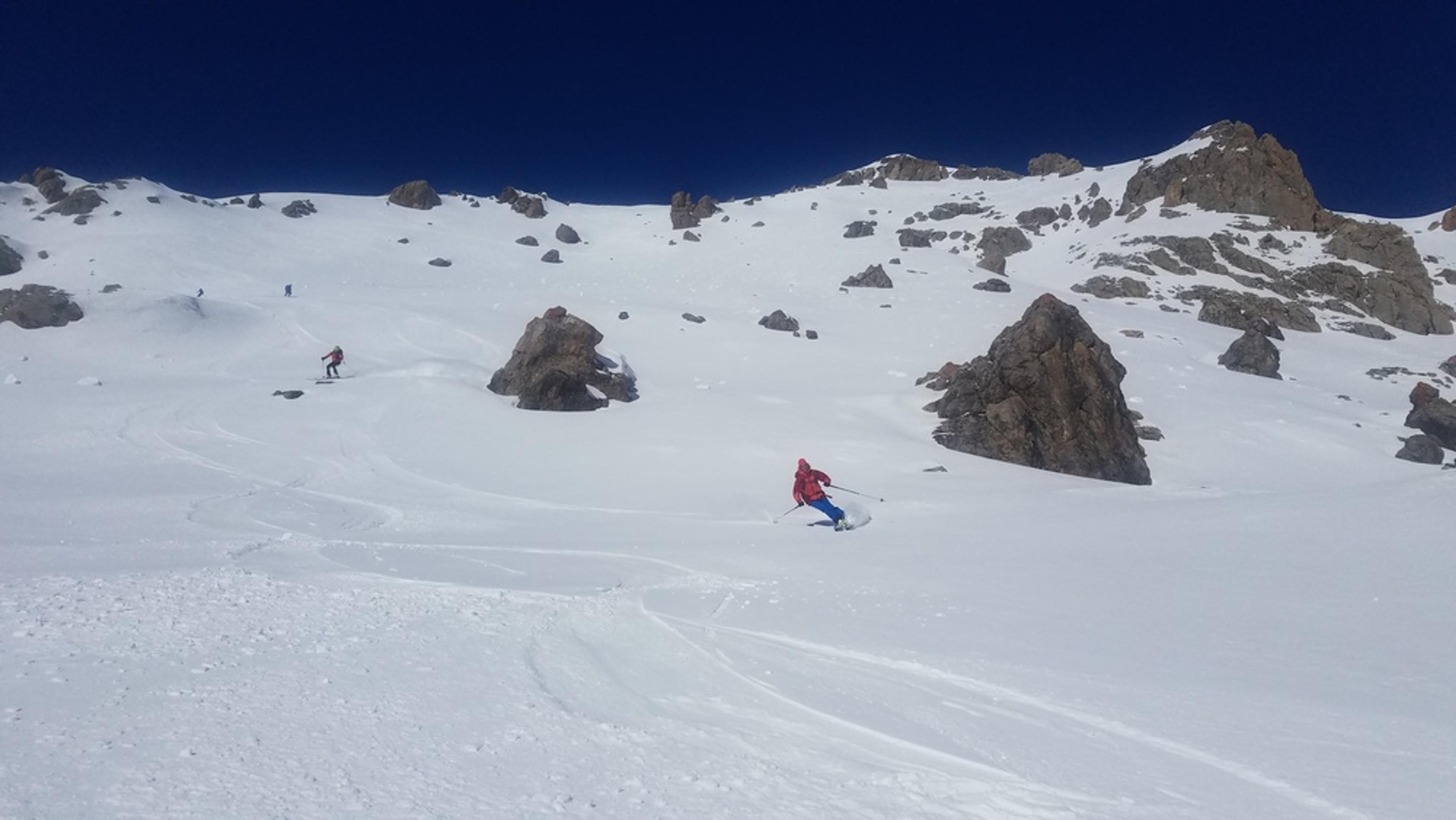 Stage freerando – Serre Chevalier – Traversée Montbrison – Poudre rapportée