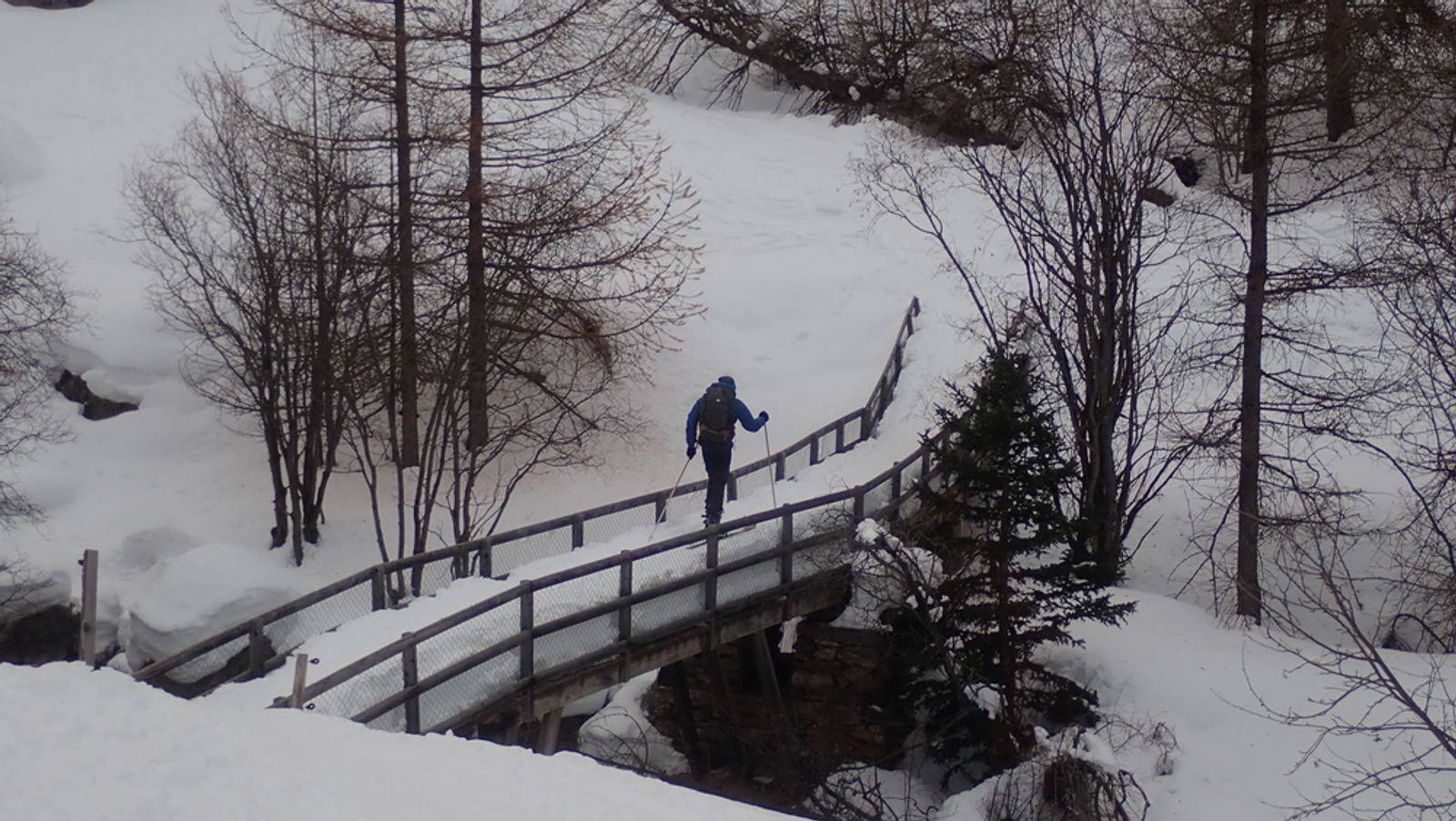 Raid ski – Couloir Eyssilloun – Fouillooz Bridge