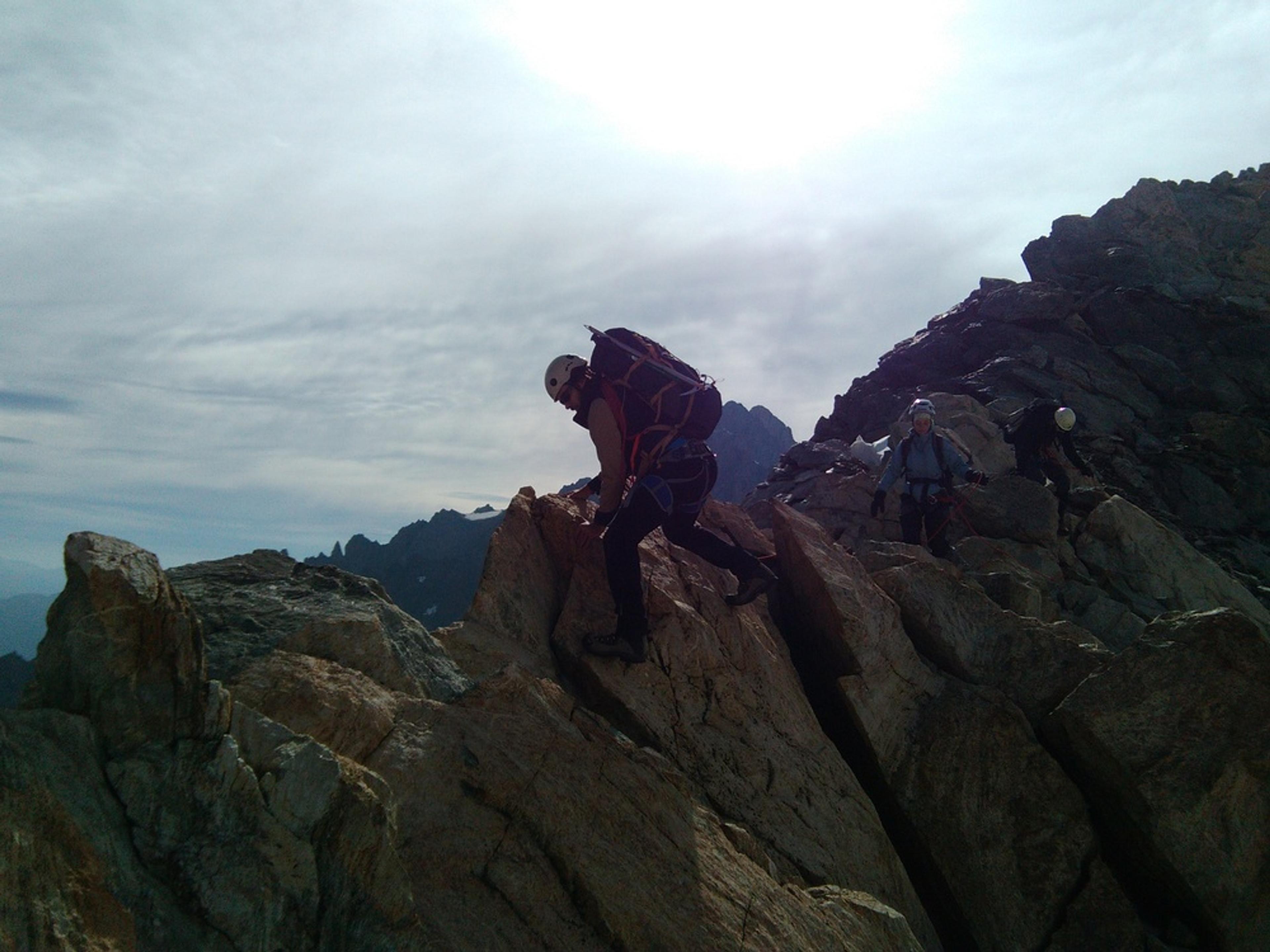 Stage autonomie alpinisme - Traversée d'arête