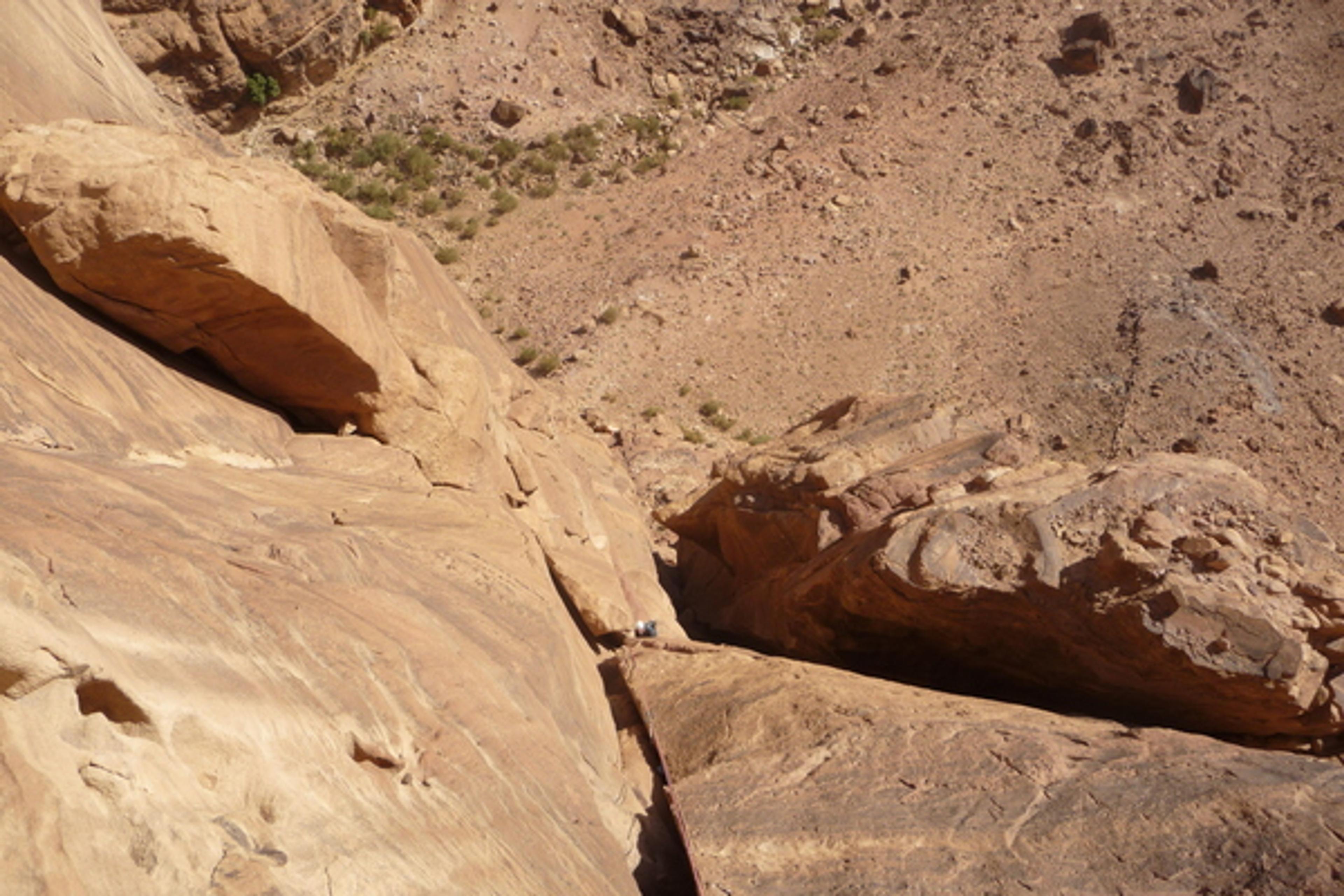 Wadi Rum - Inshallah factor - La quatrième longueur