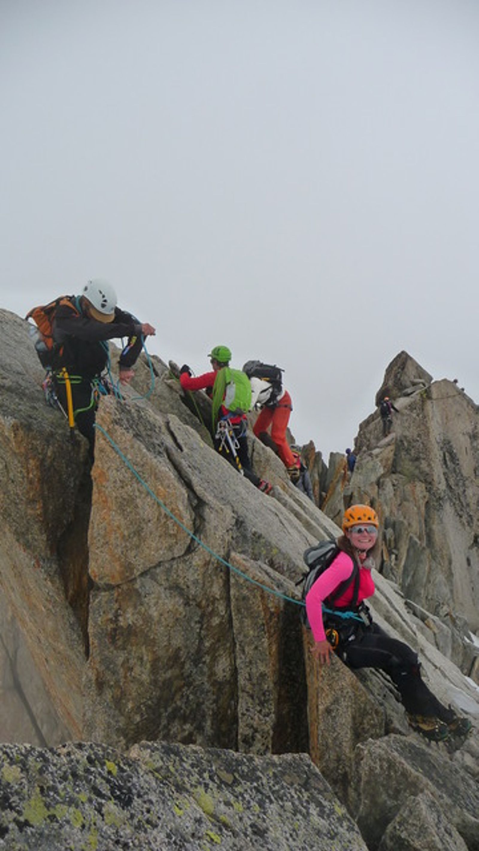 Petite Aiguille Verte - Et nous voilà au sommet