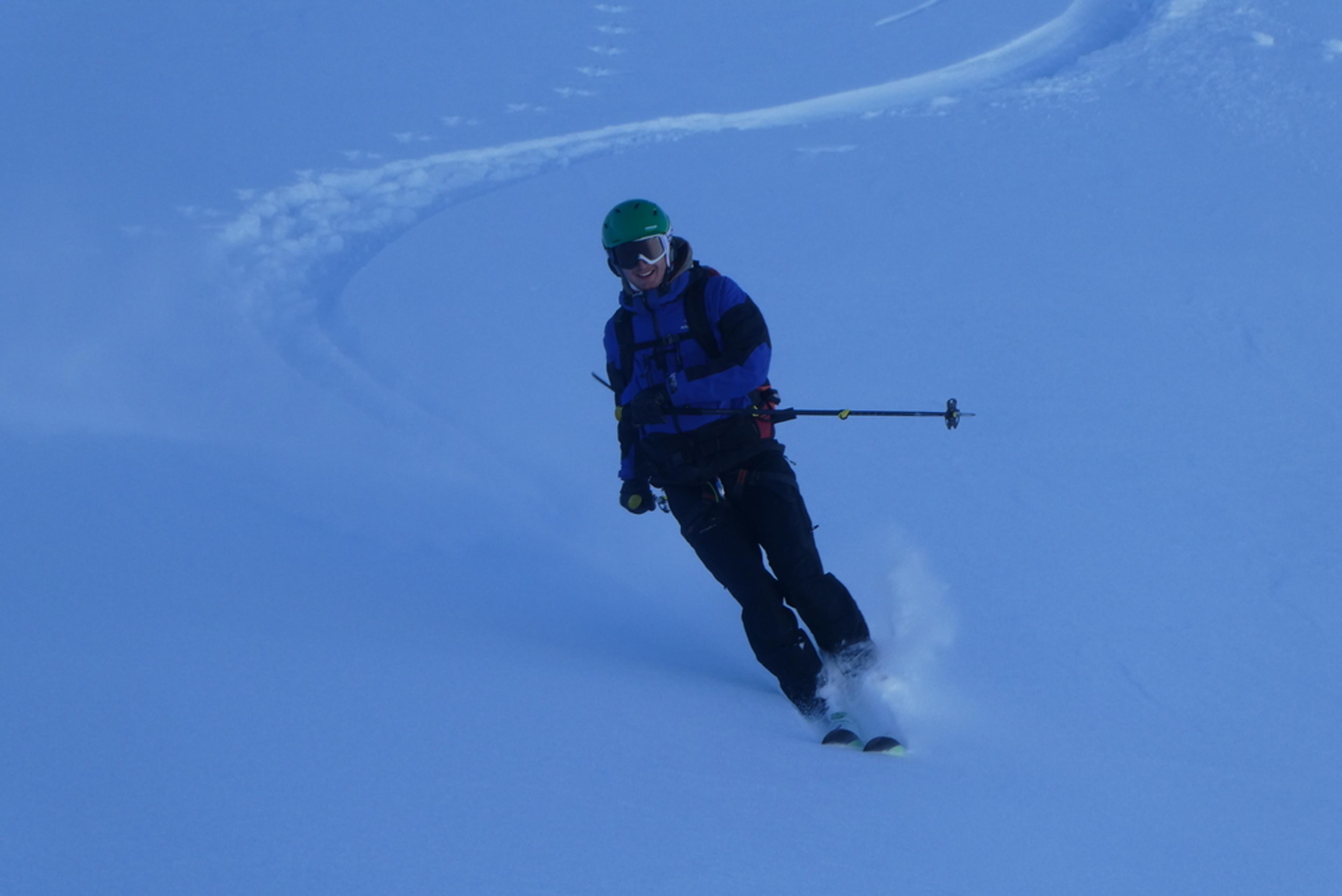 Pointe Charlet - Couloir nord - C'est trop bon!