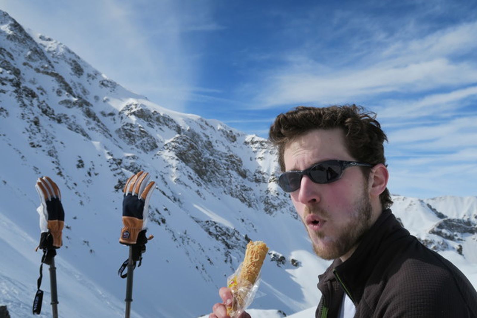 Pointe des Marcelettes - Pause casse dalle au Cascavélier
