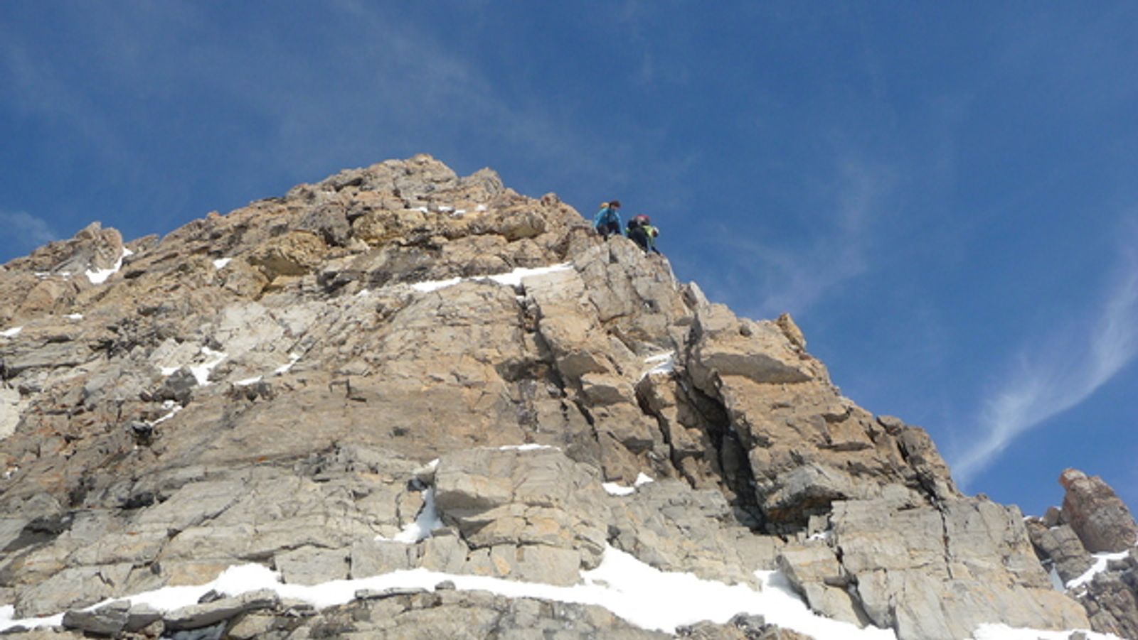 Pic de Rochebrune - L'arête sommitale