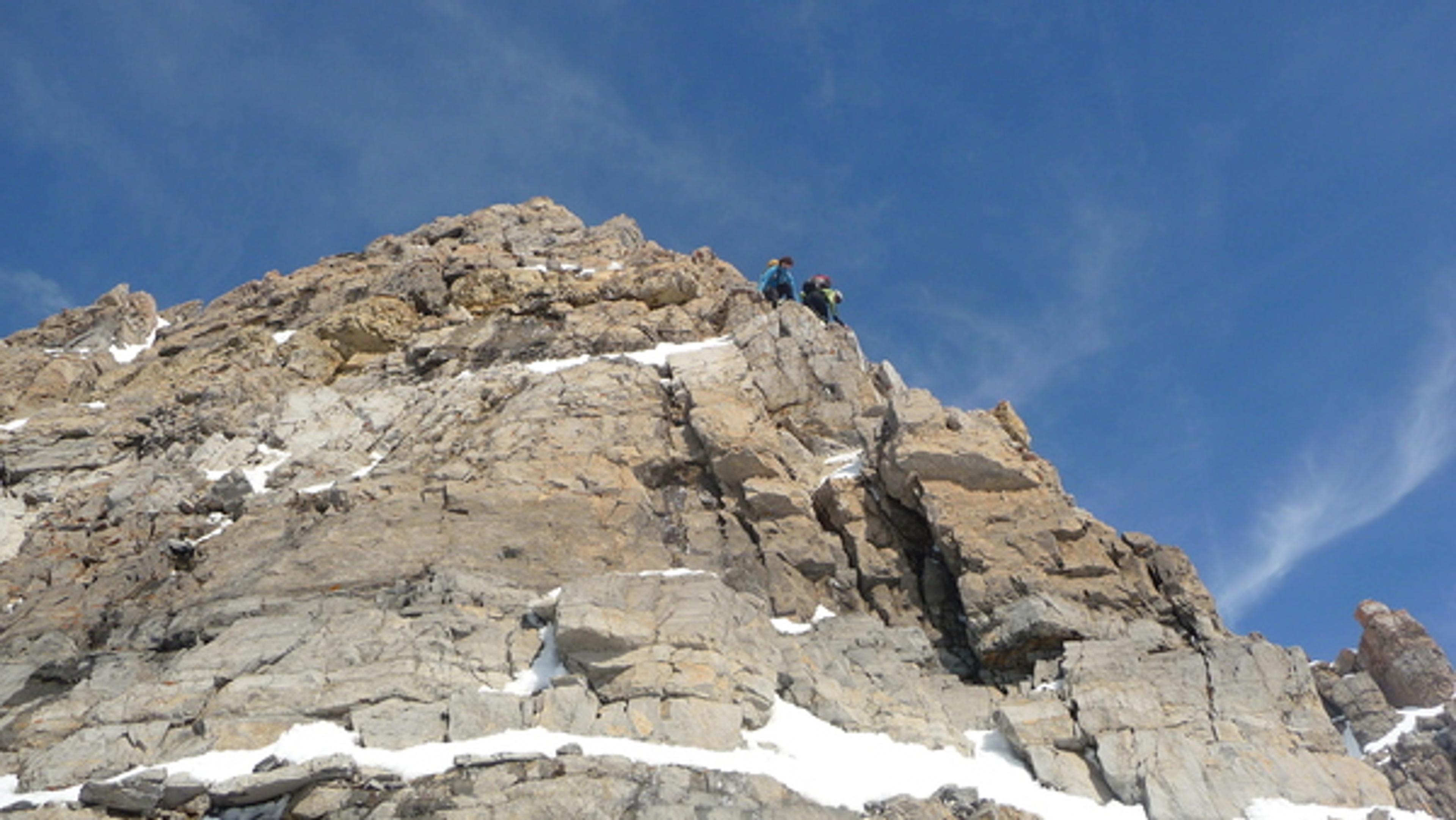 Pic de Rochebrune - L'arête sommitale
