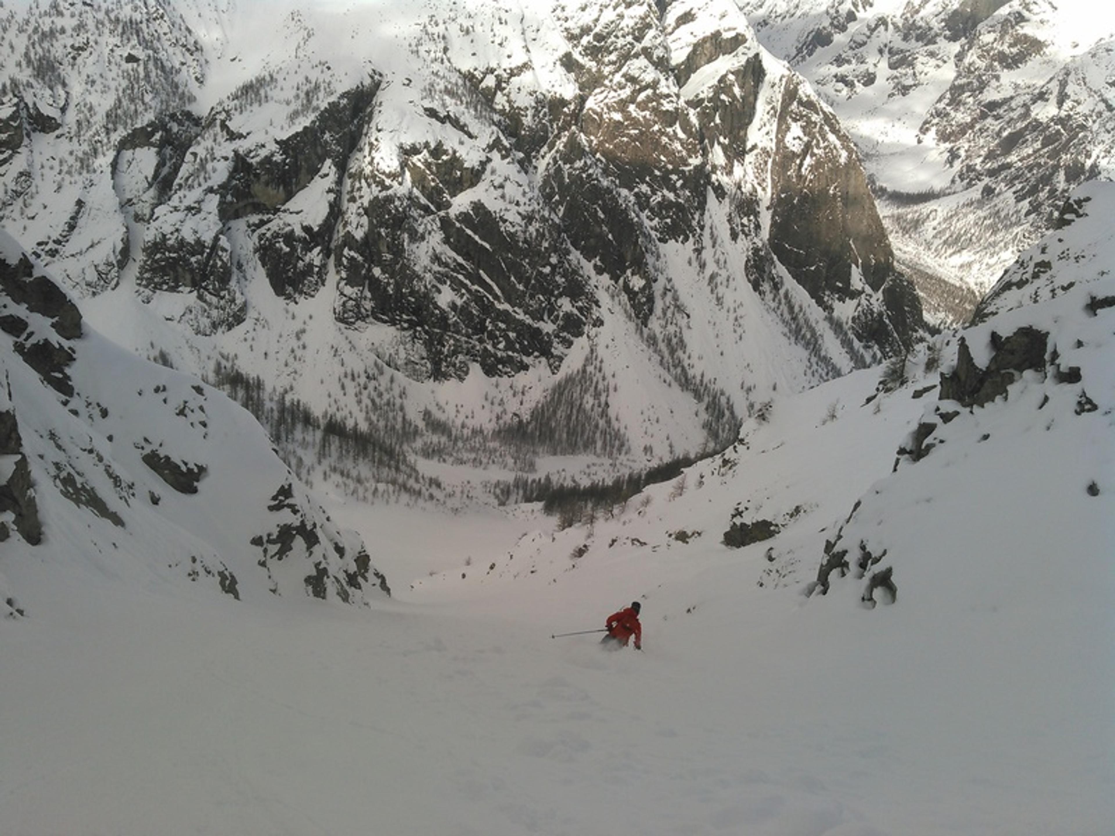 Couloir crête Bel Serre - Ma oui!