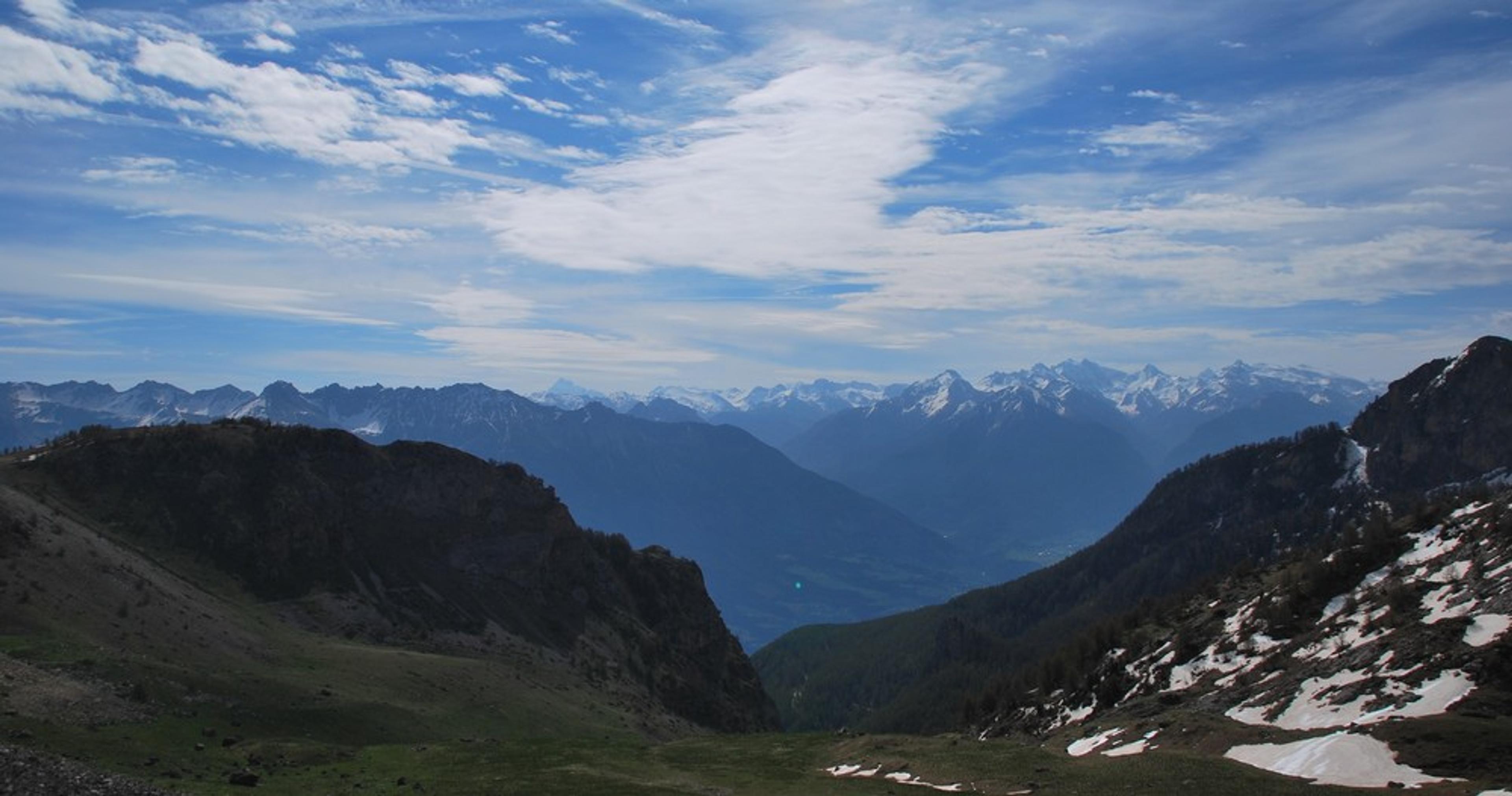 Arête Sud Tête de Gaulent - On profite de la vue