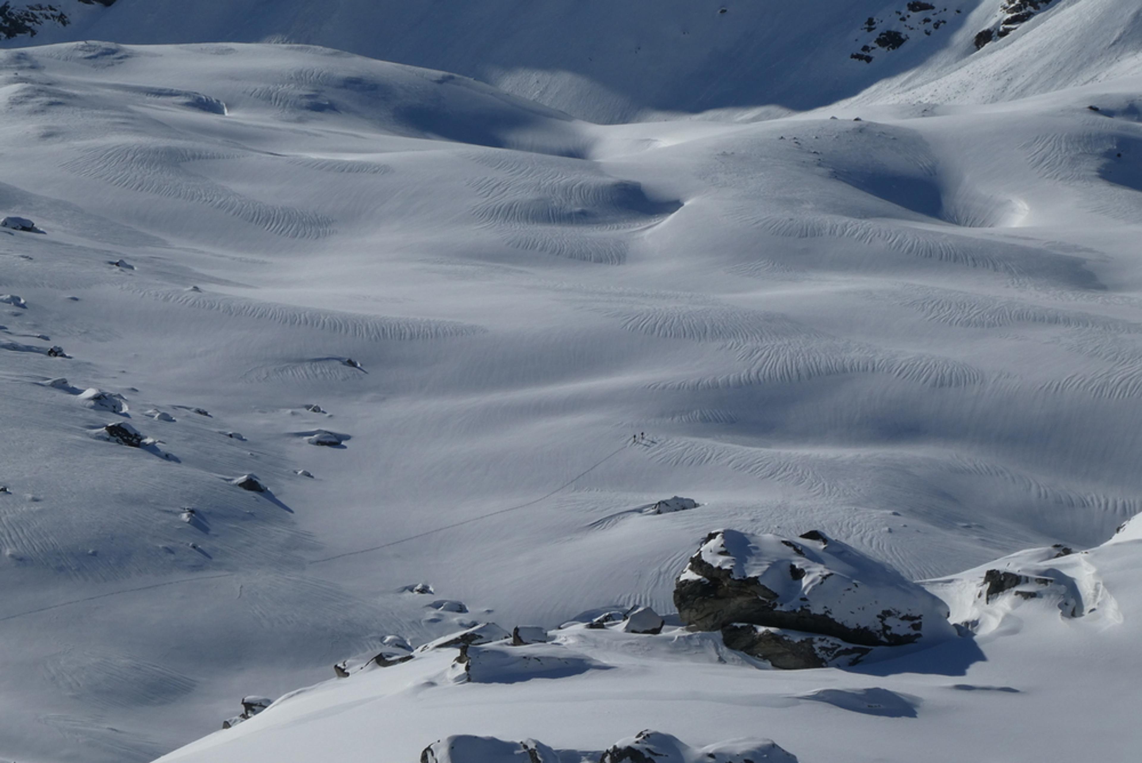 Raid vanoise – Combe du ravin noir – Frank et Josh
