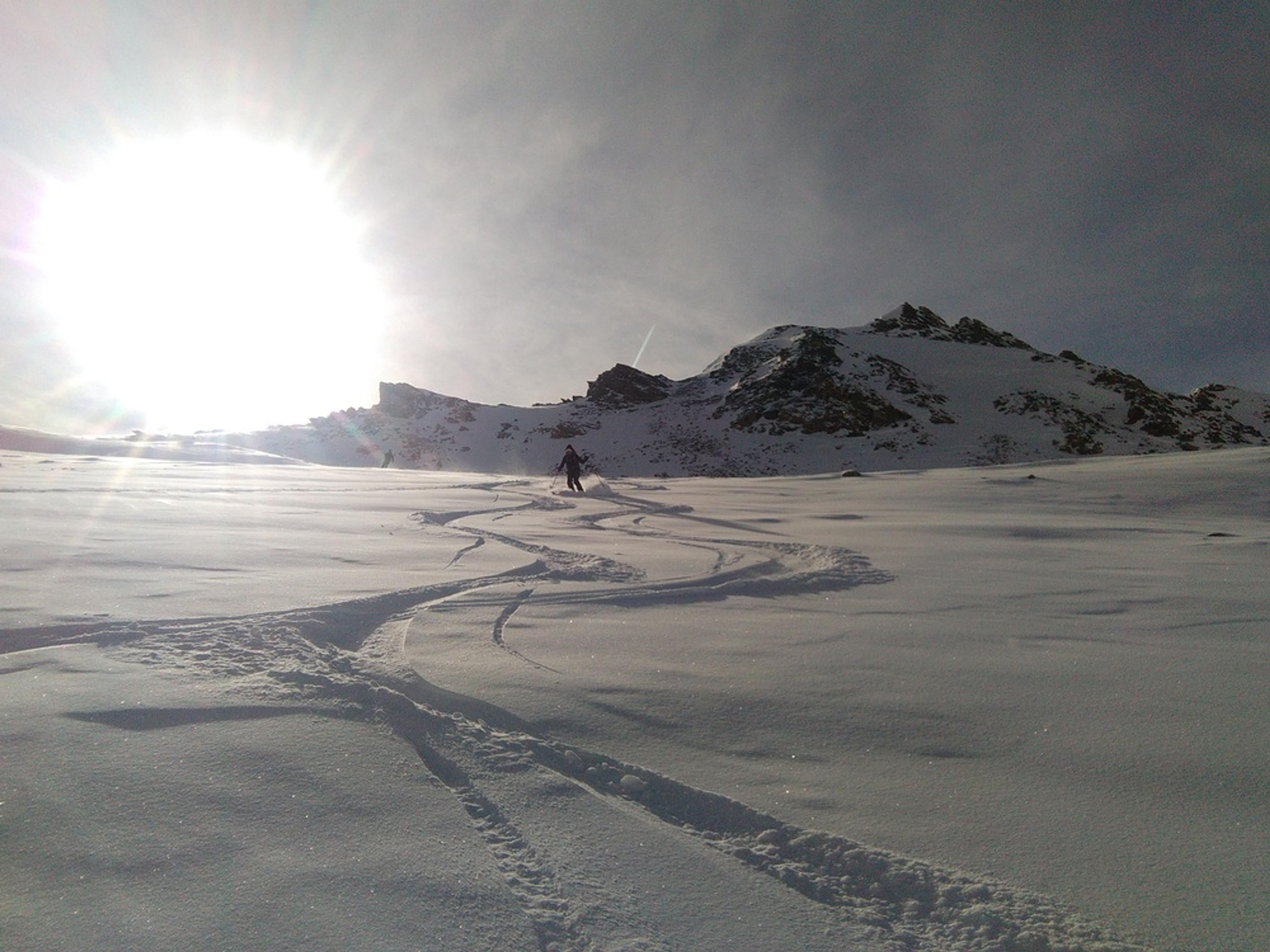 Col Blanchet - Claire dans la popow