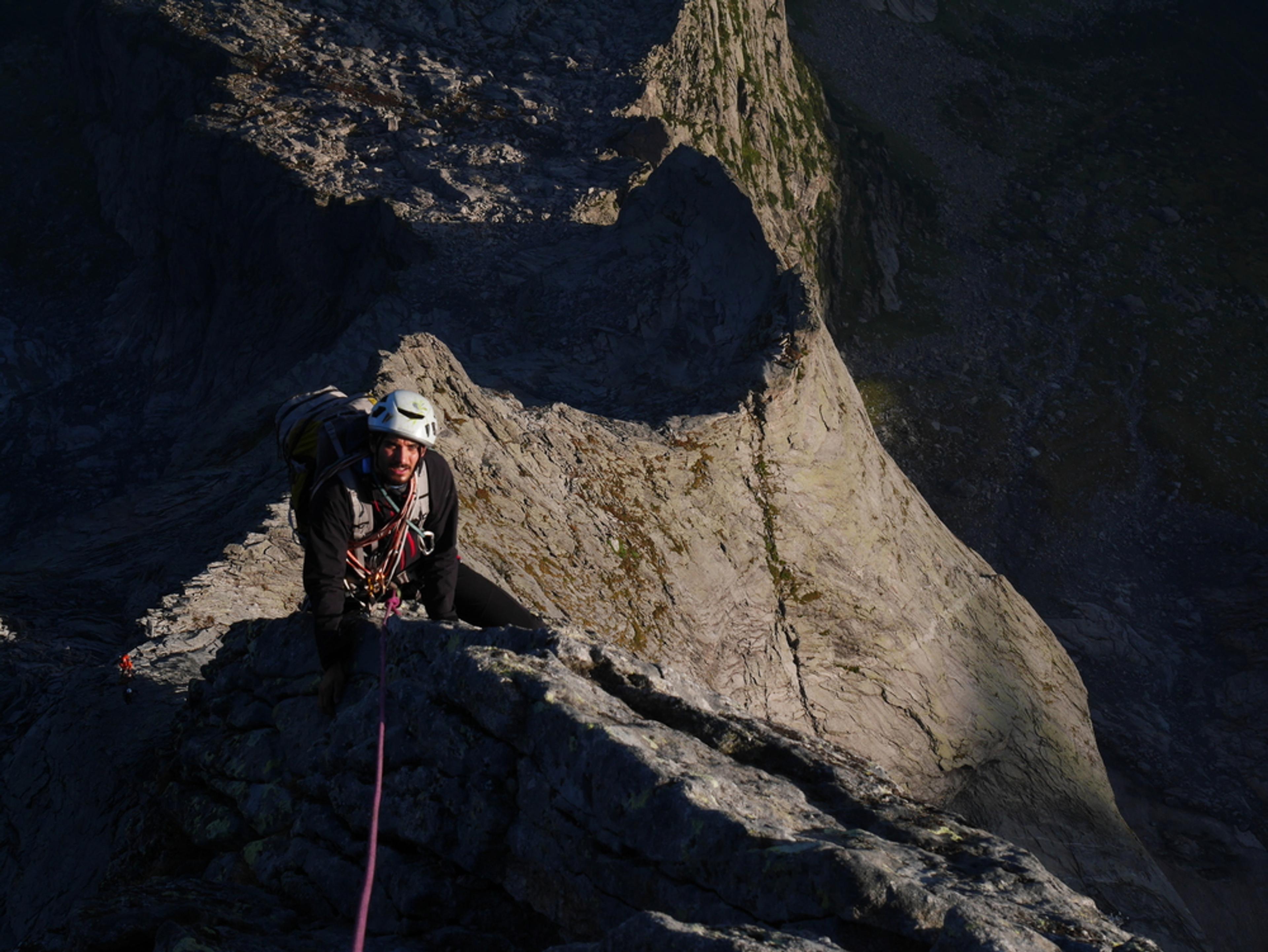 Arête nord Piz Badile - Perspectives