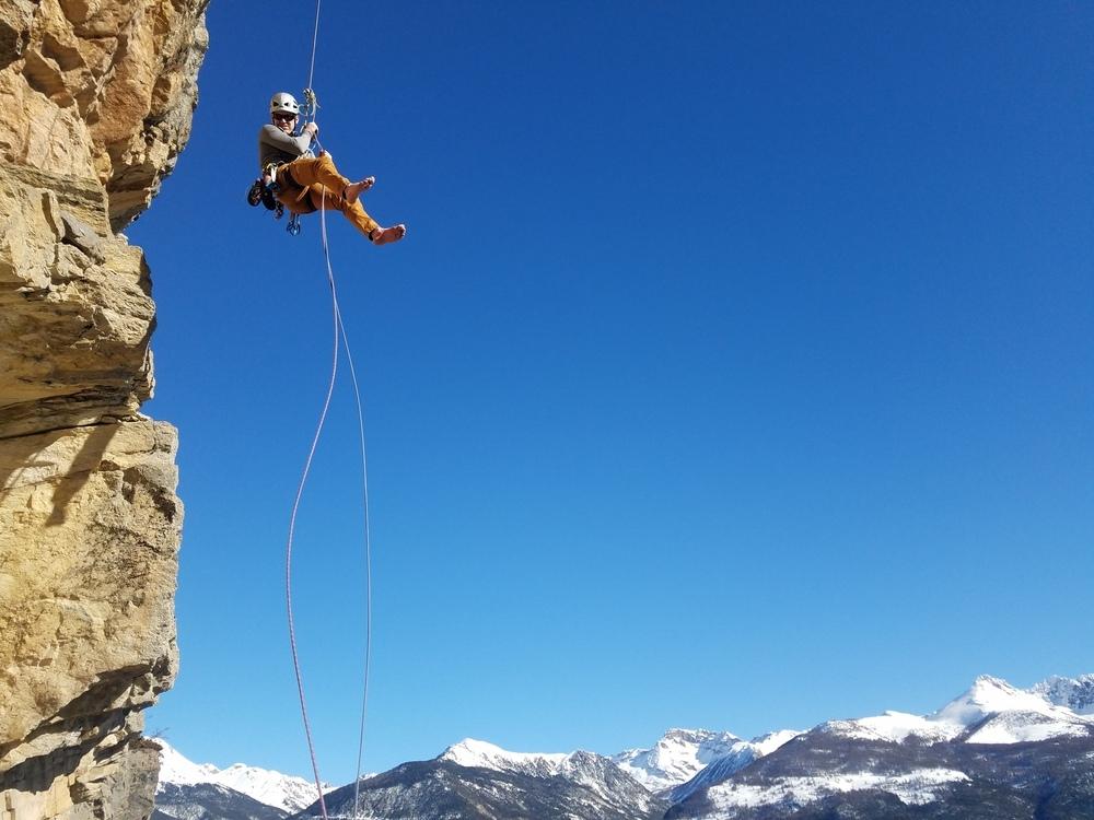Stage autonomie en grande voie : 4 jours chez le guide dans les Hautes-Alpes