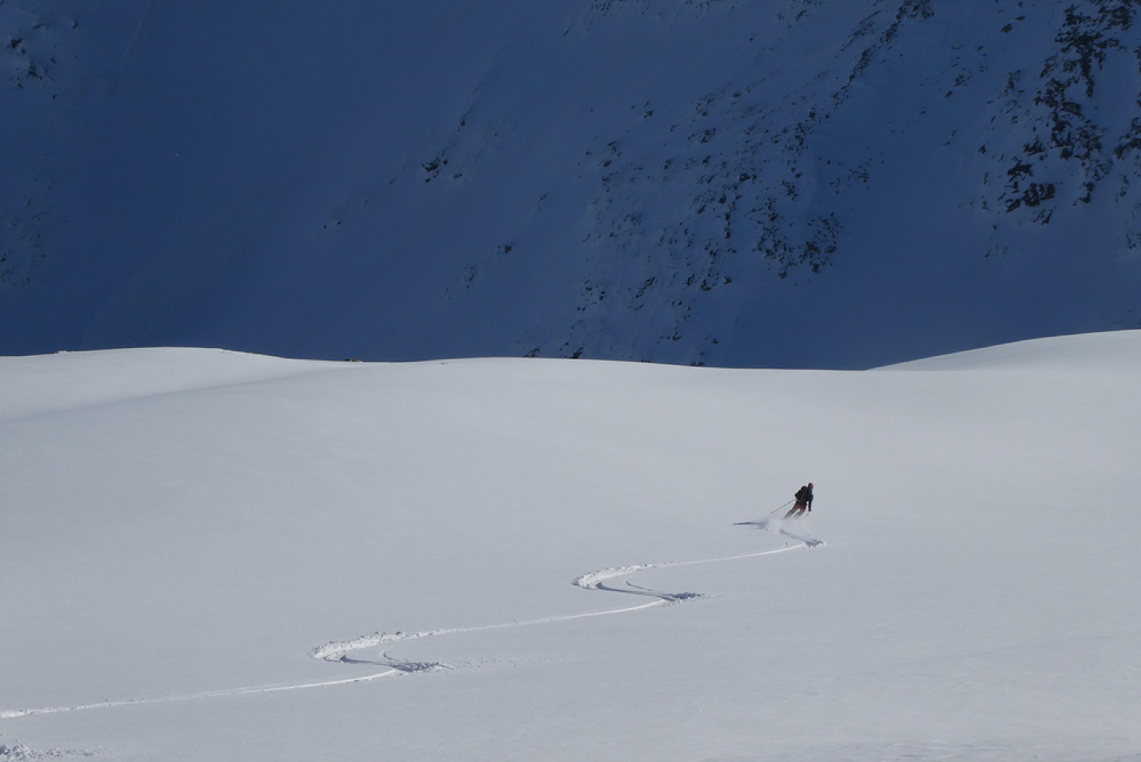 Raid Vanoise – Descente du Col d’Aussois