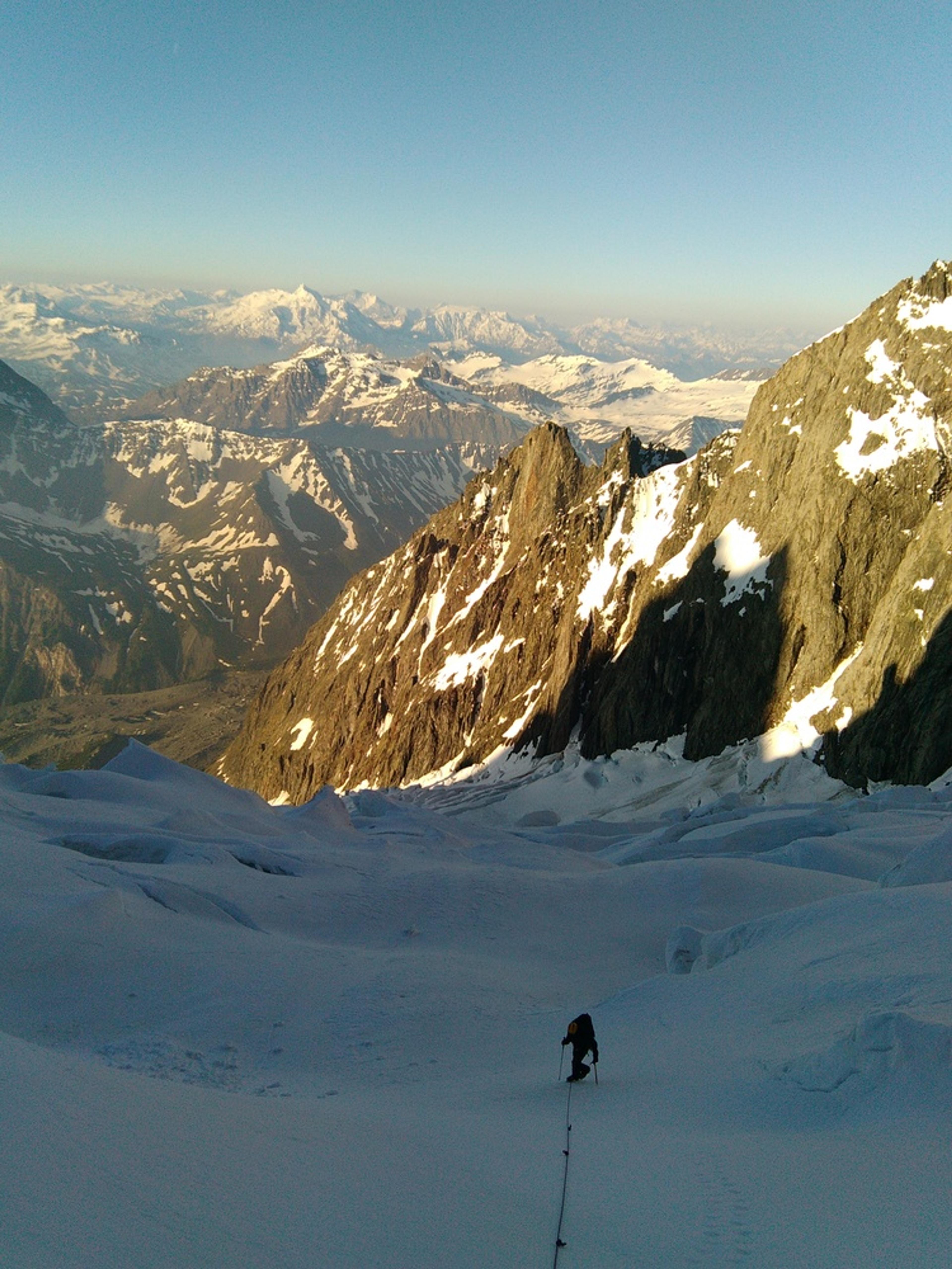 Mont-Blanc - Inominata - Glacier du Brouillard