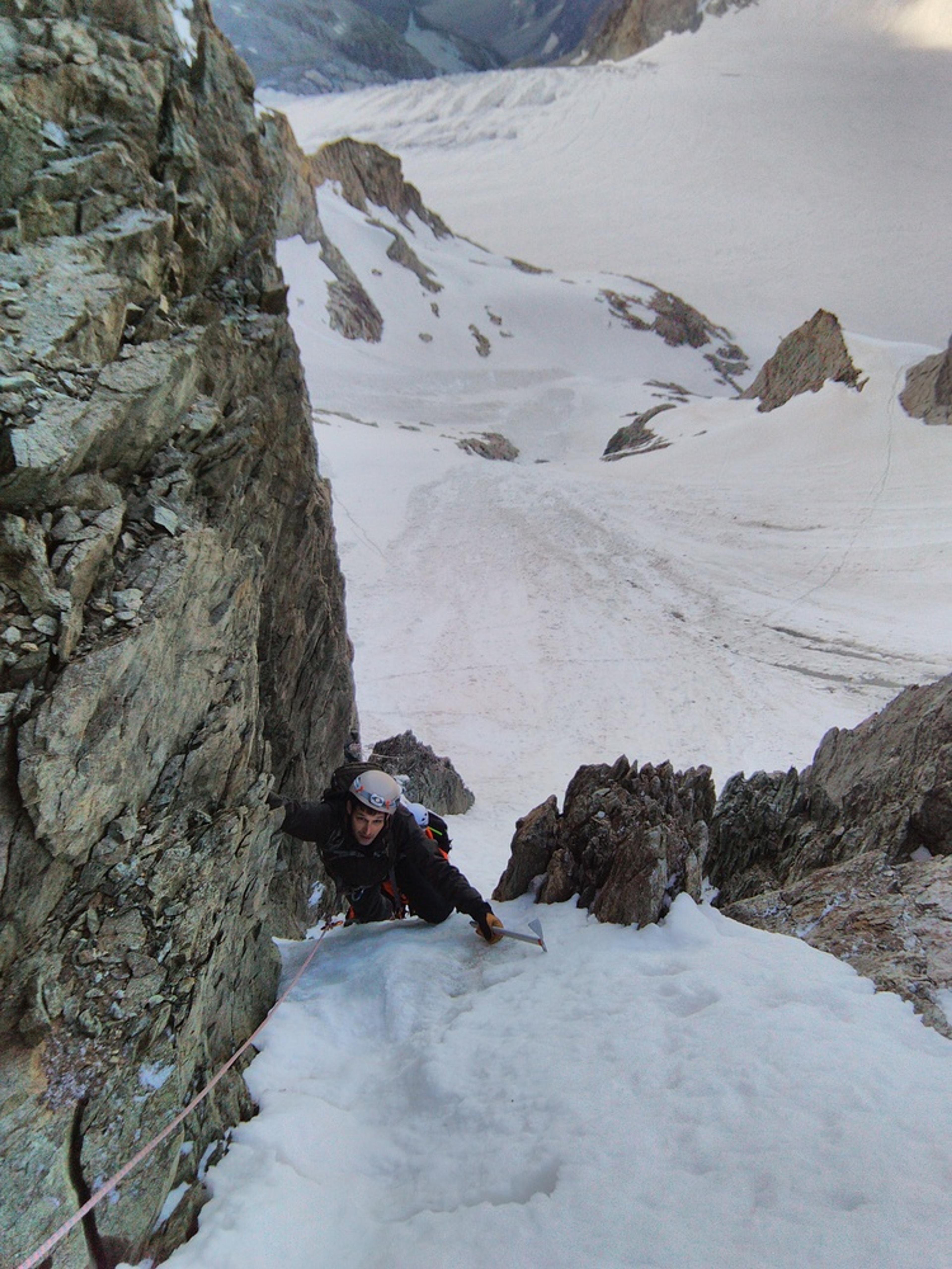 Neige Cordier - Goulotte du col Emile Pic