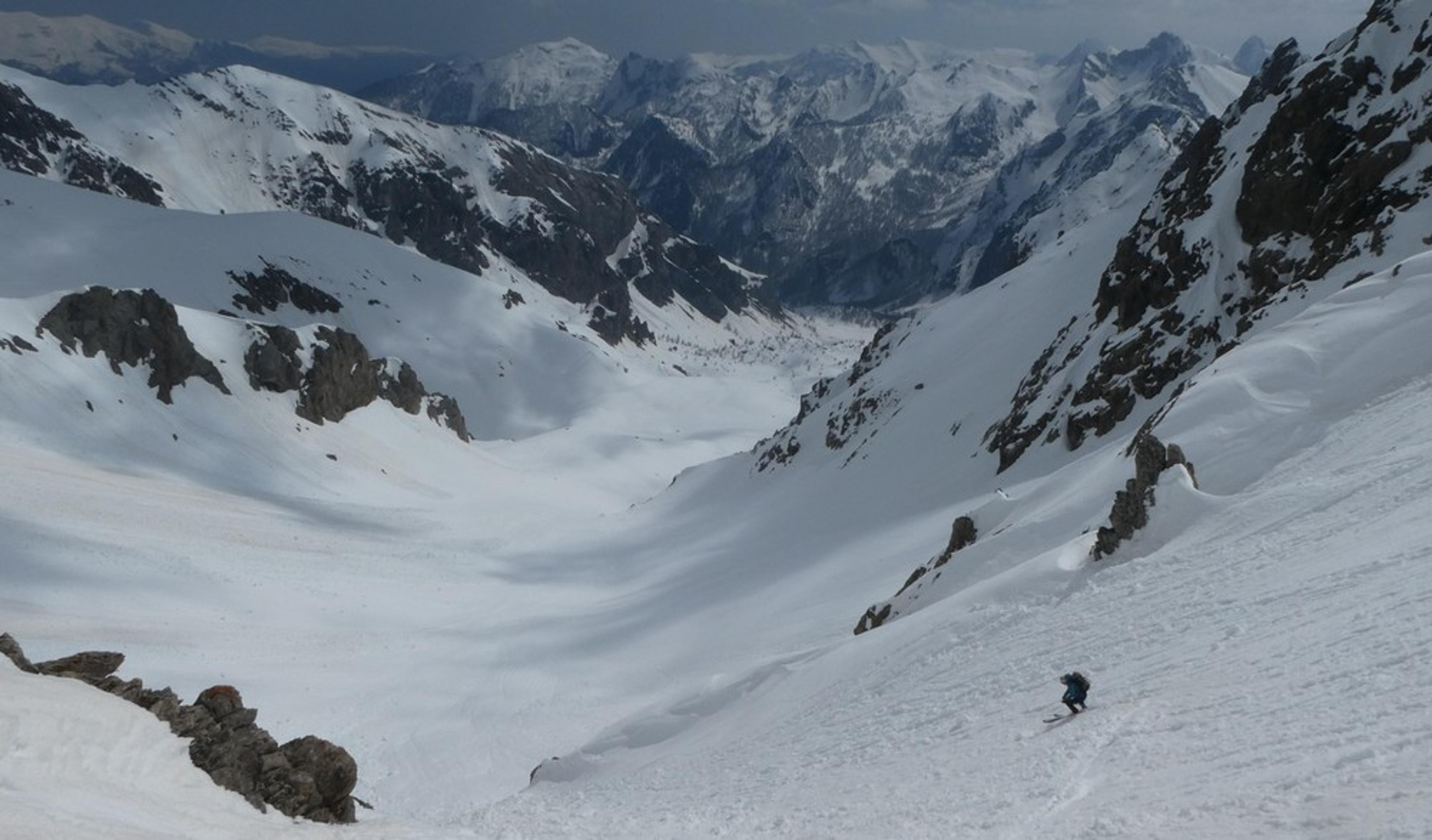 Vallon d'Enchiausa - En bas la glue nous attend