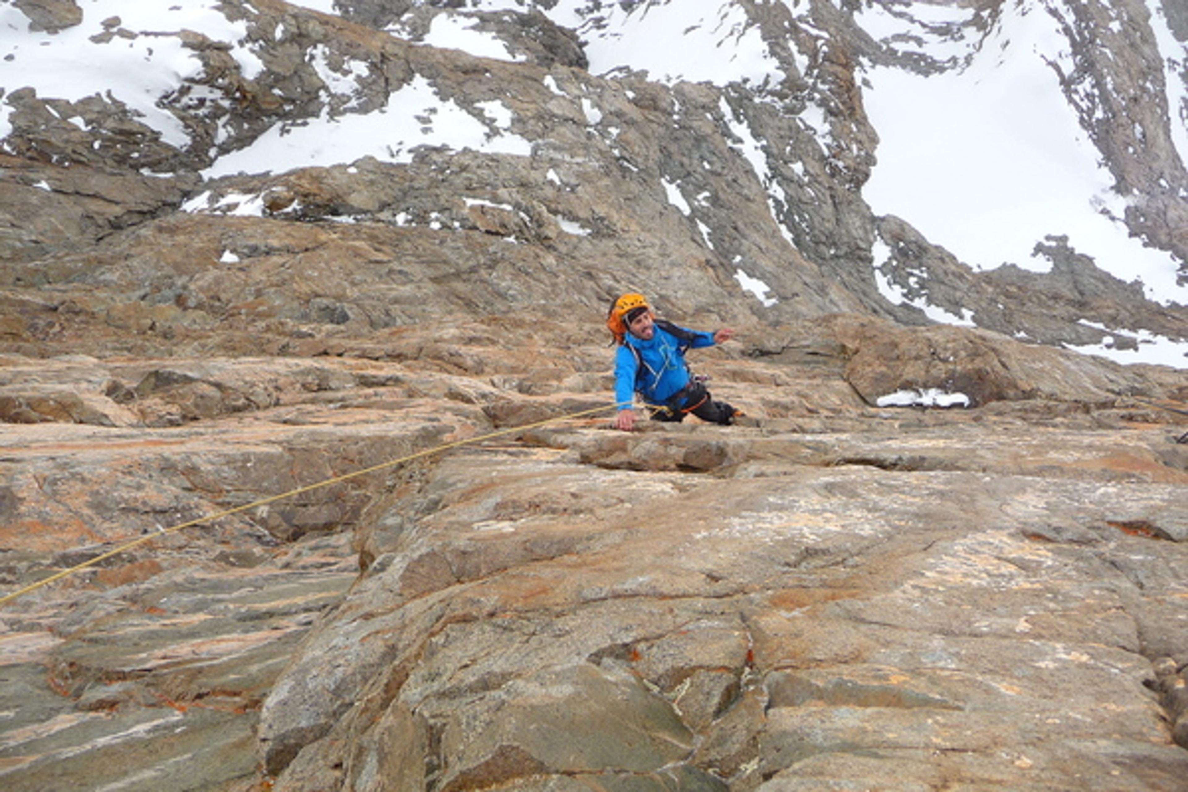 Eloge de la fuite - Julio, pepouze en grosse dans ce 6c+