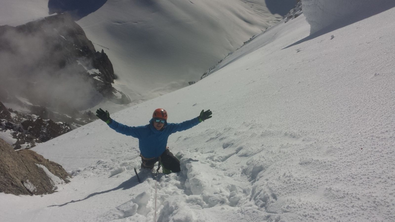 Mont-Blanc du Tacul - Ski - Jérémie sous le Tacul