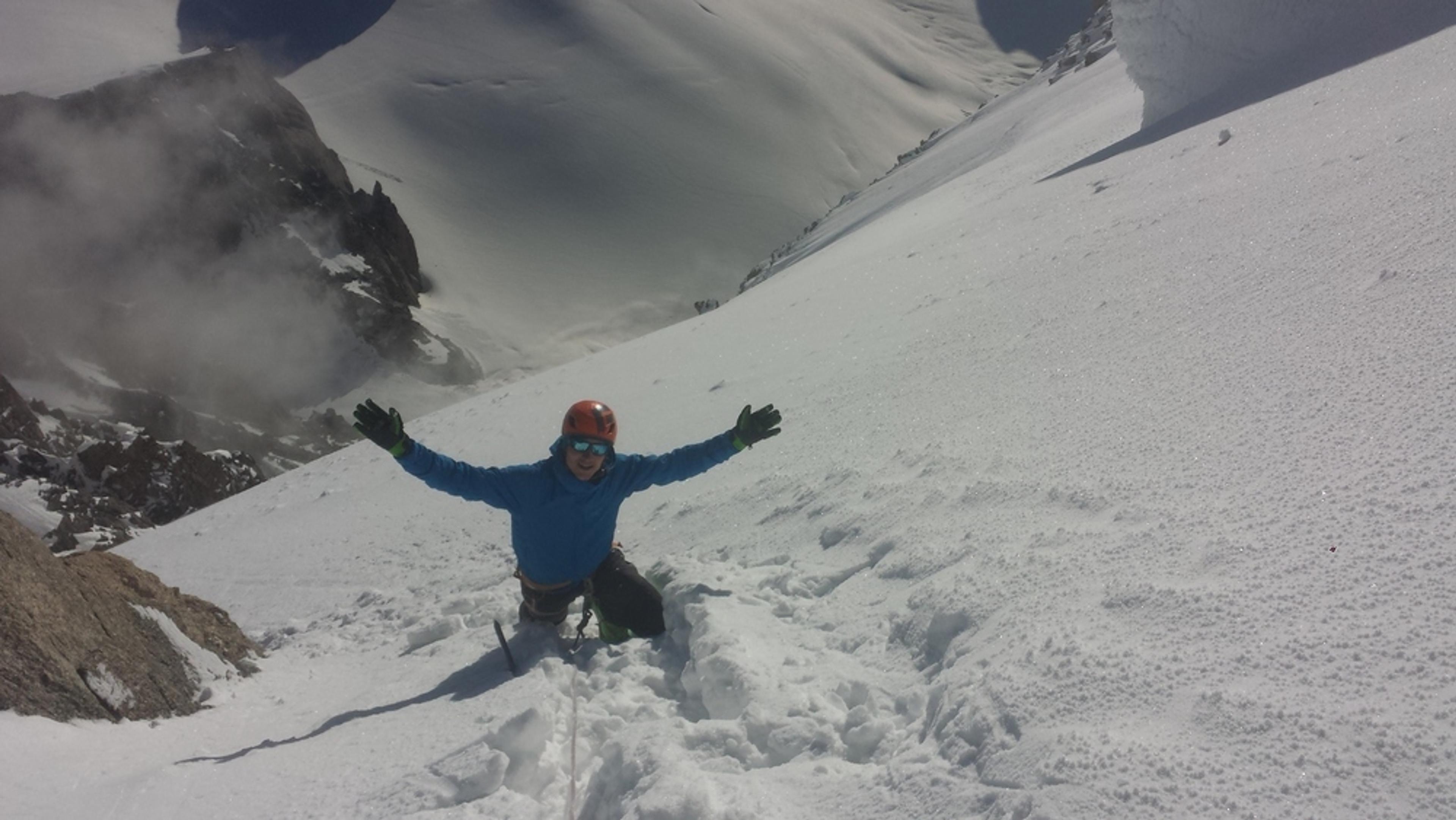Mont-Blanc du Tacul - Ski - Jérémie sous le Tacul