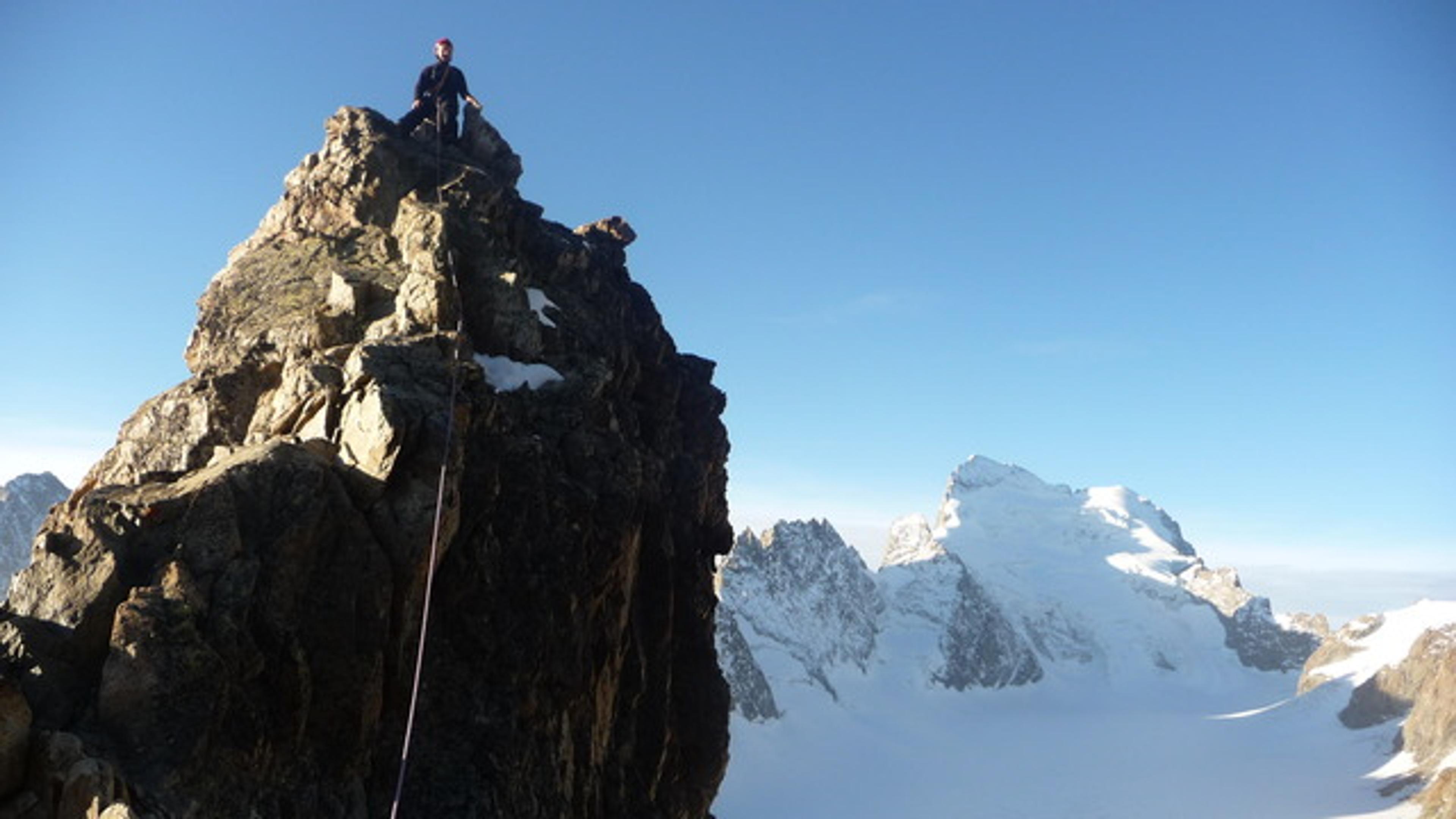 Rémy sur l'arête