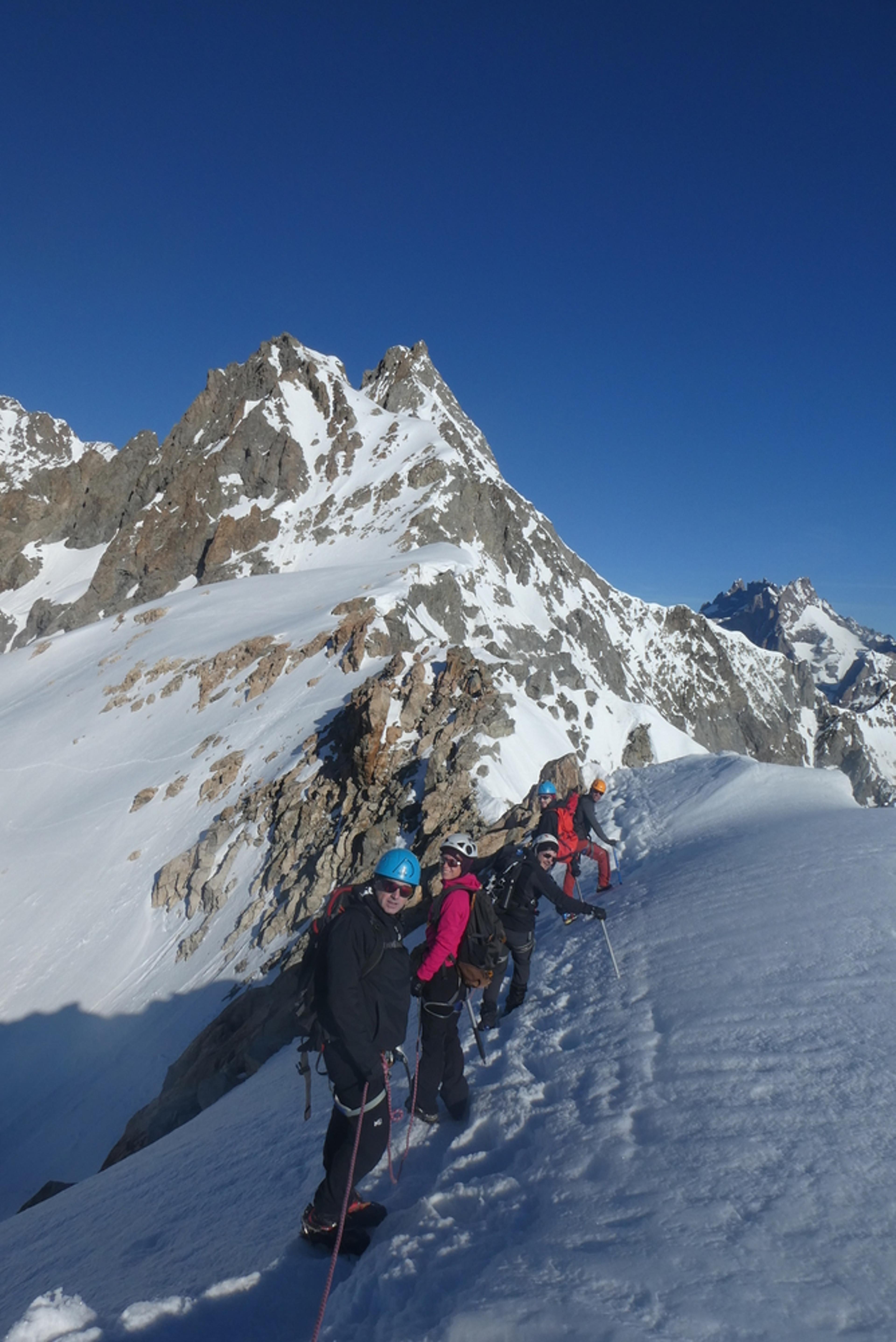 We initiation alpinisme - Descente du Pic d'Arsine