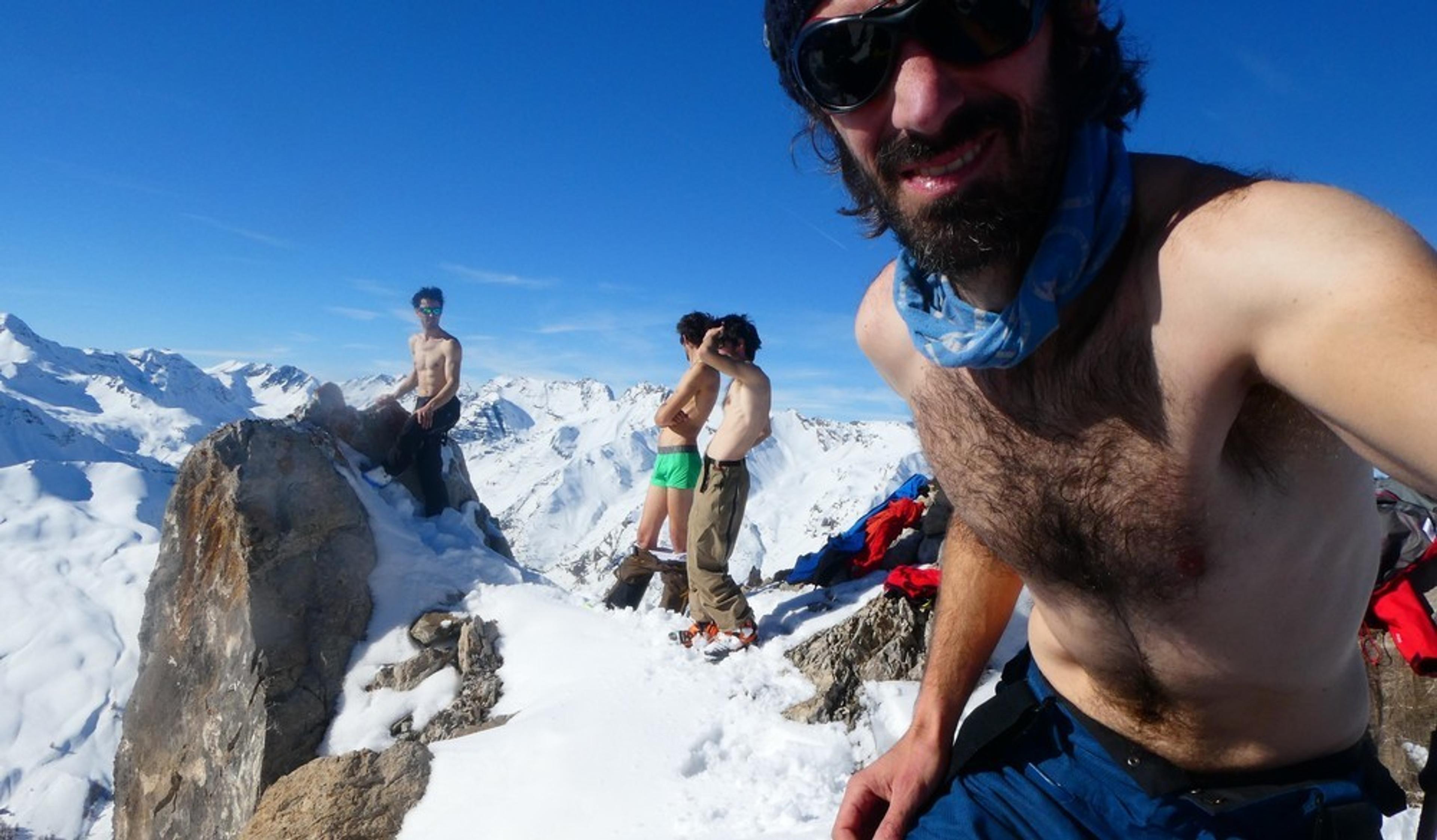 Aiguillas Face Nord - Des conditions rudes