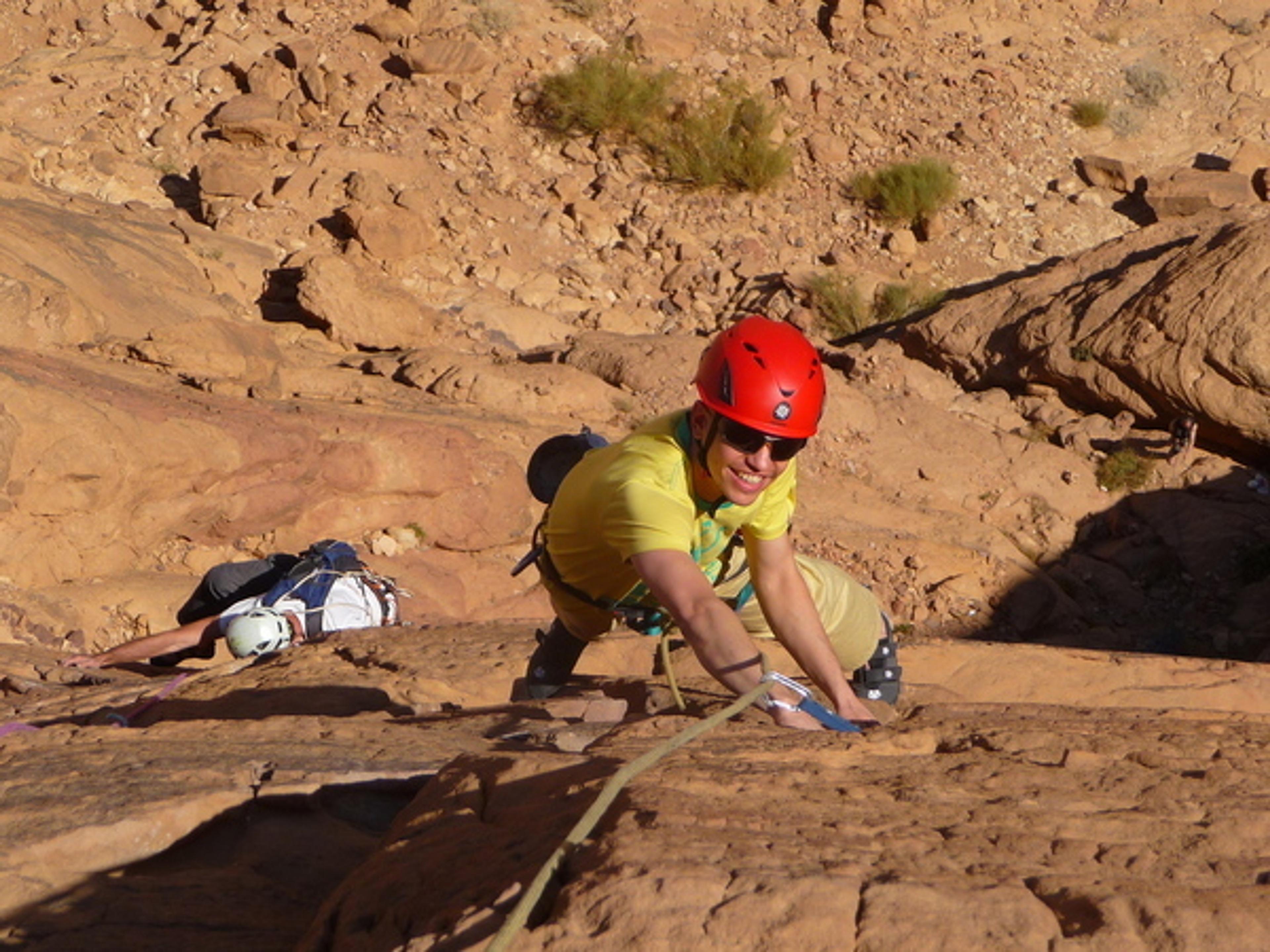 Wadi Rum - Inferno - Dans la L2 de Inferno