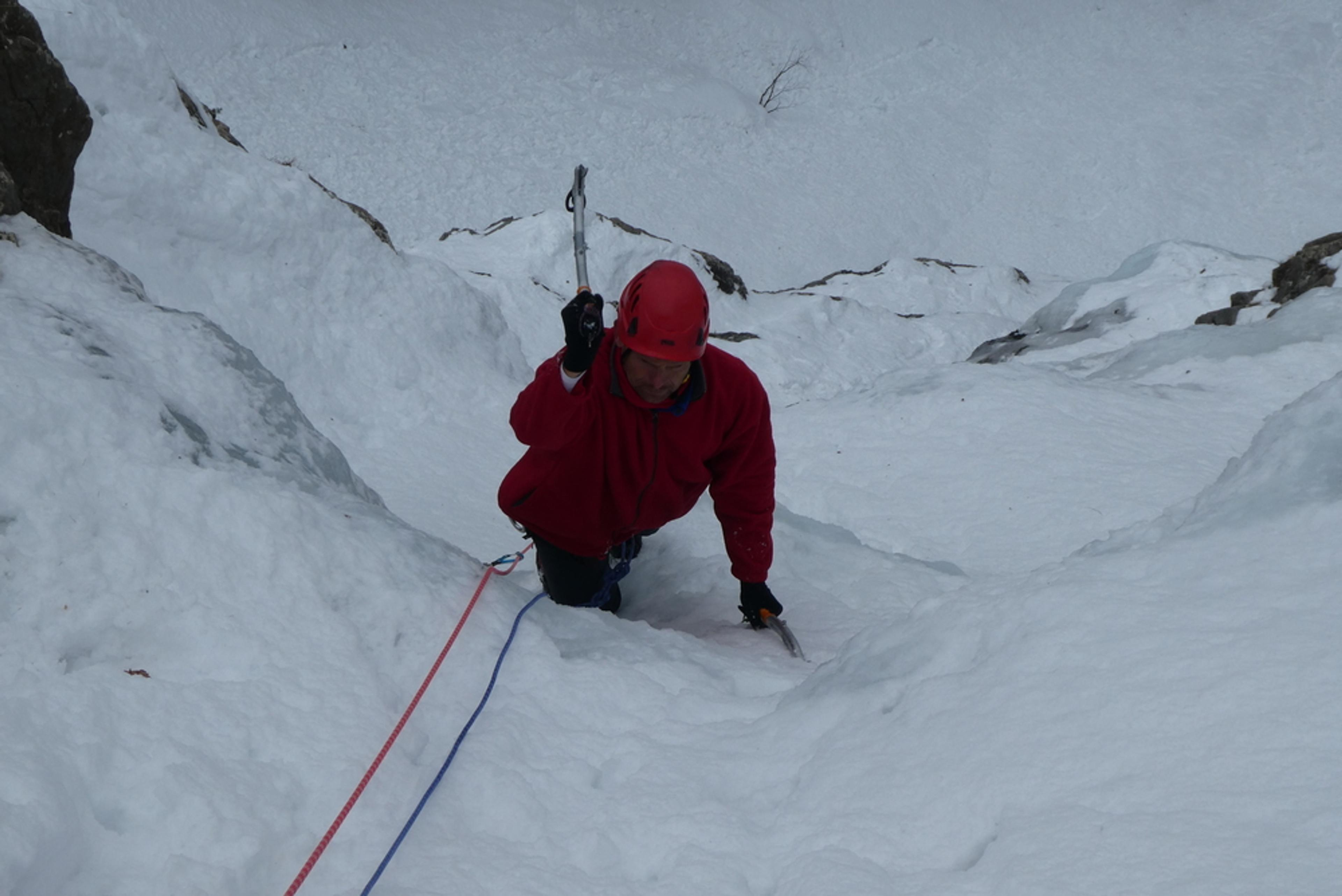 cascade de glace - Fracastorus - Jacob à l'oeuvre