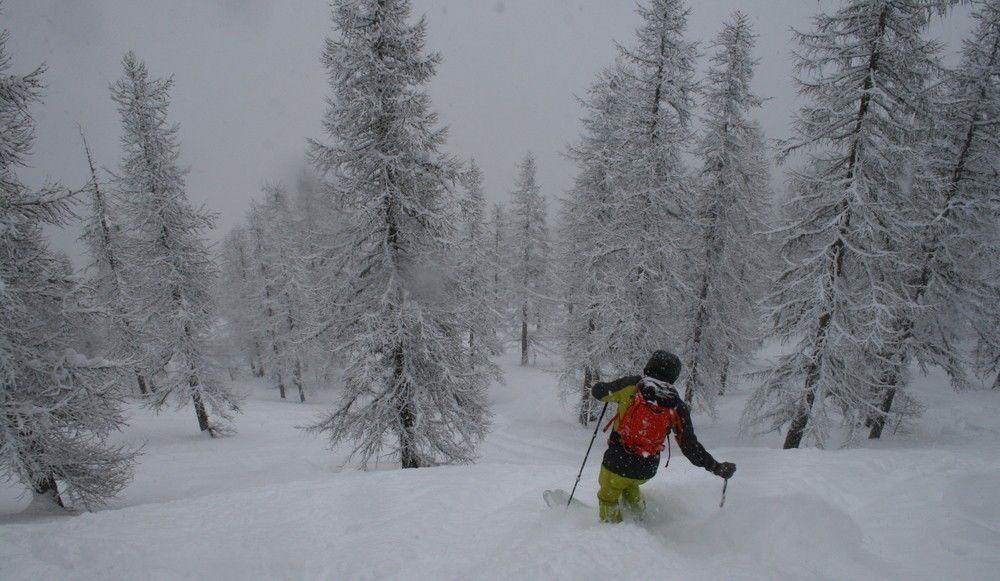 Hors piste à Puy-St-Vincent
