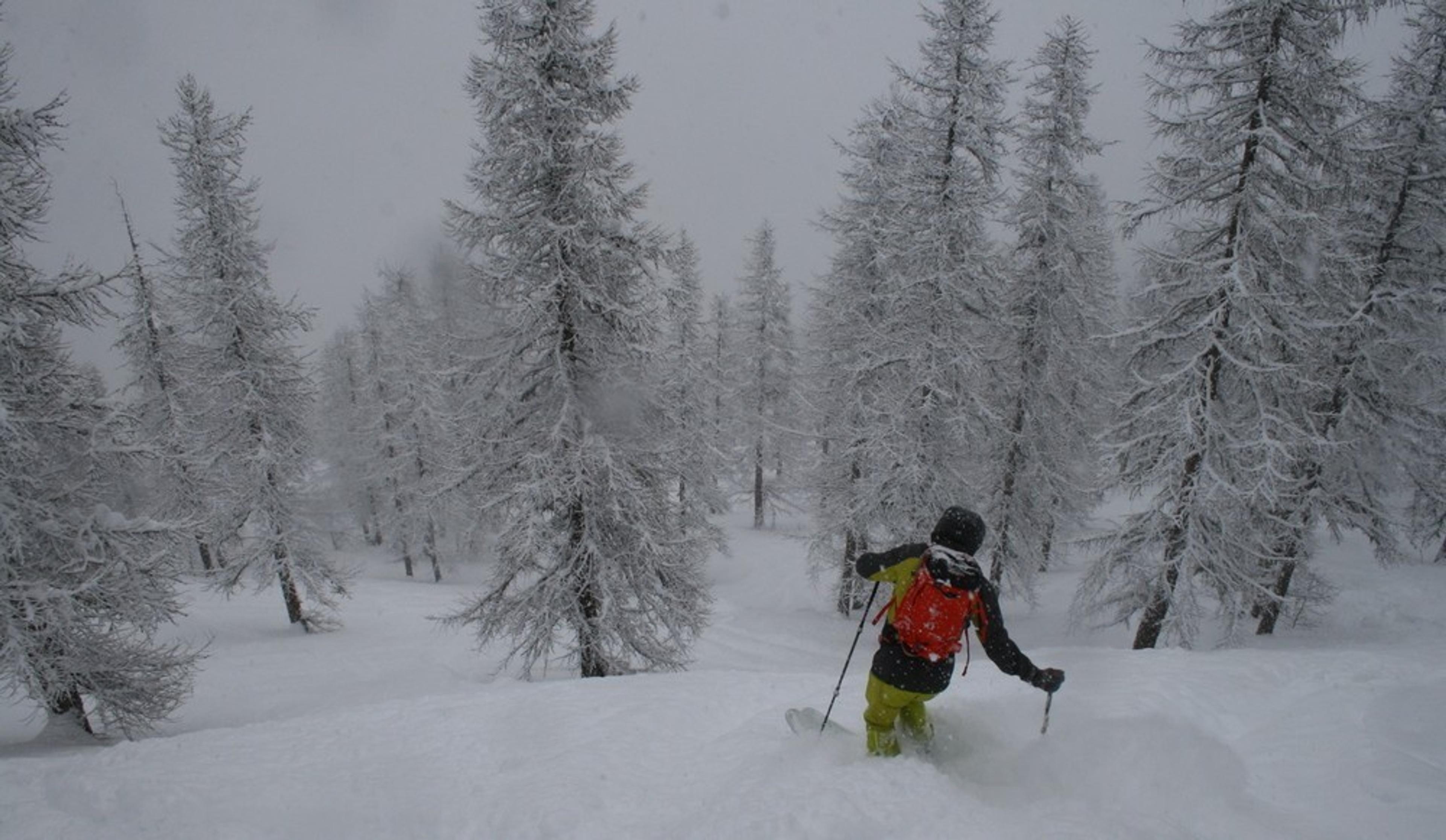 Hors-piste Puy-St-Vincent - Quand tout est bon!