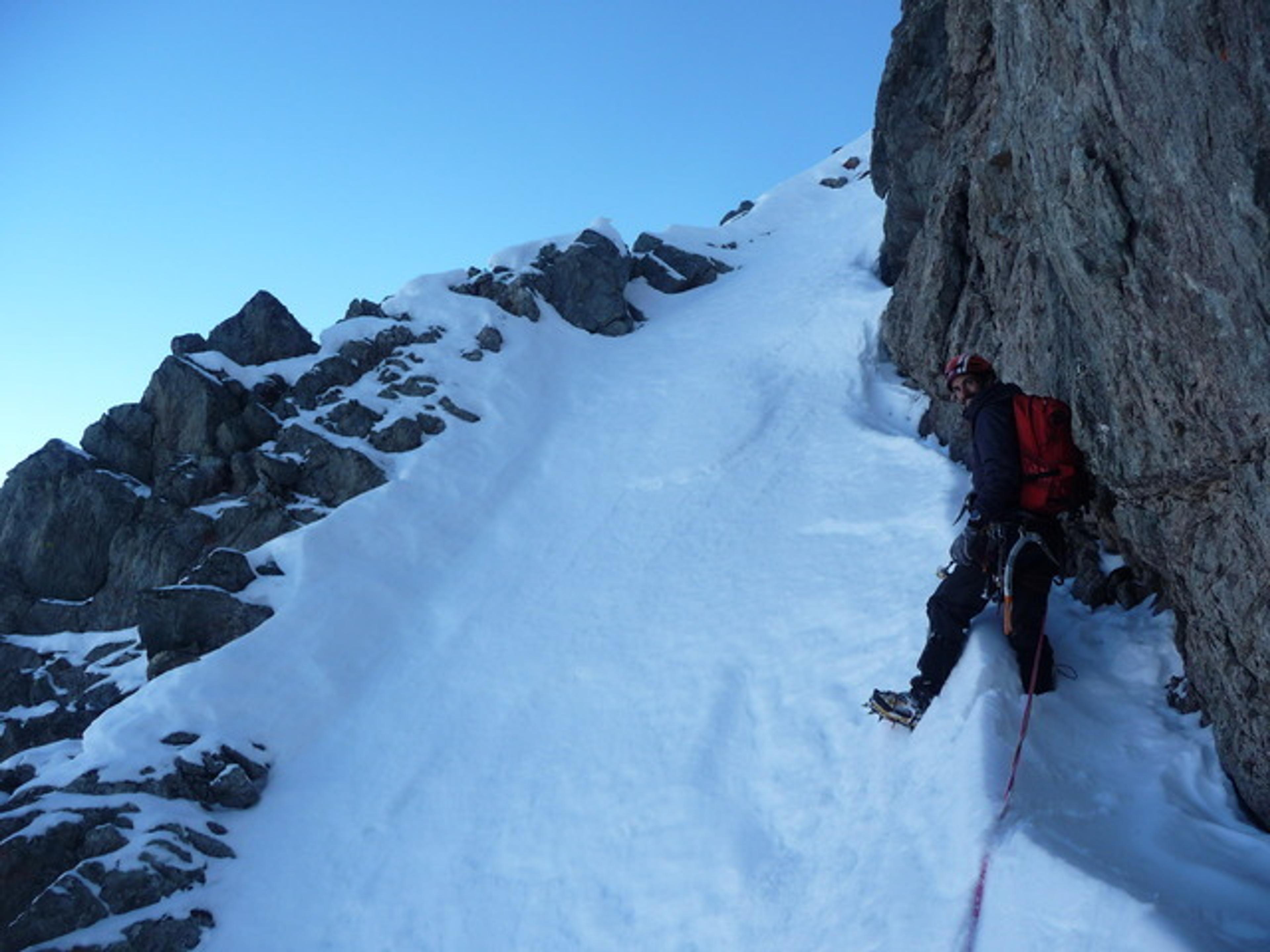 Nicolas Draperi dans le couloir final de la Marguerite défouraillée