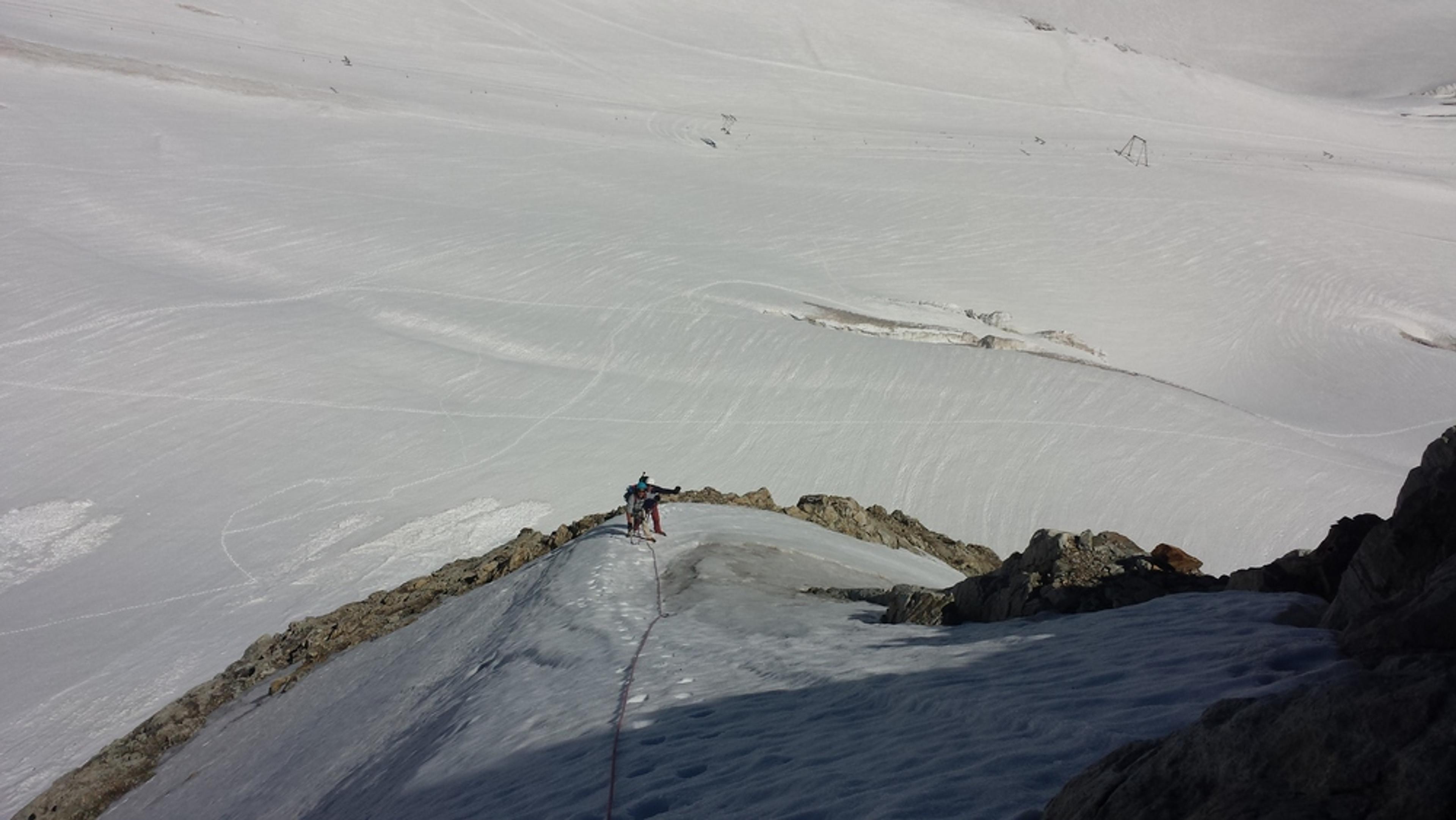 Pointe Marie Louise - Petite arête de neige