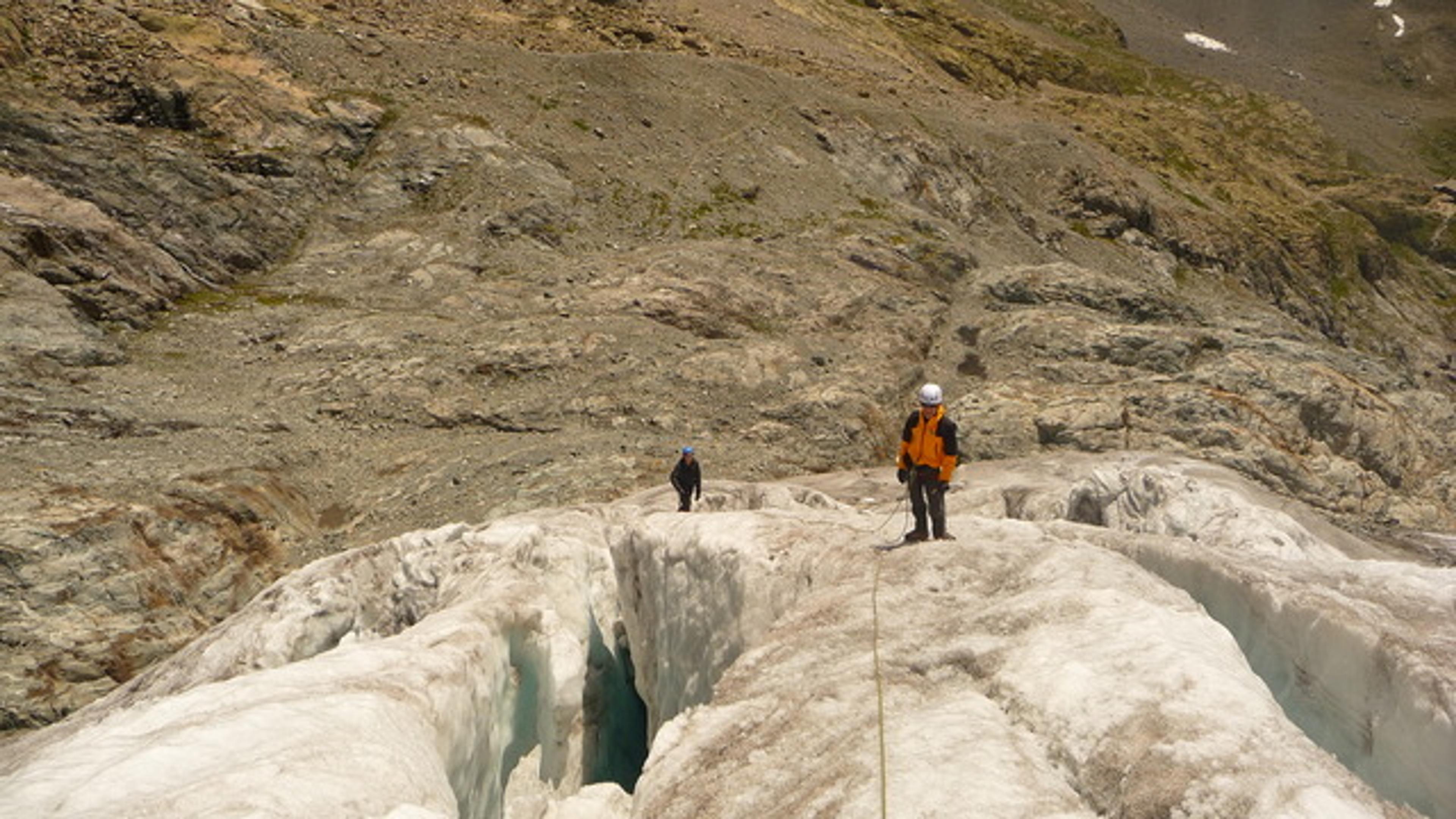 En route pour une petite balade glaciaire