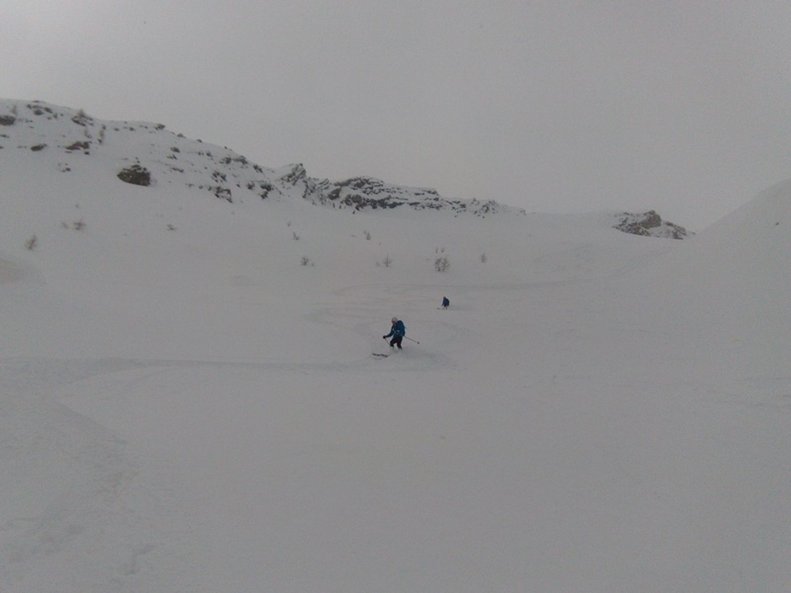 La Blanche - Enjoying the powder